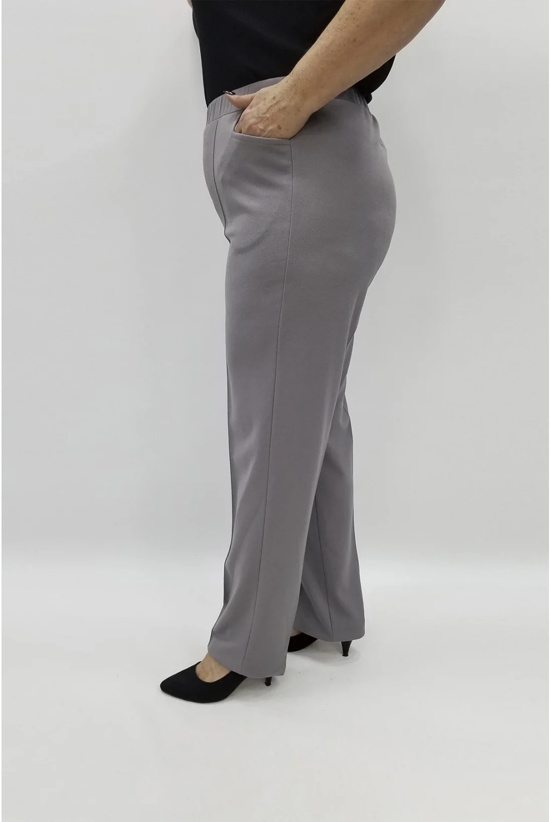 Miraggio Büyük Beden Pantolon 93671 GRİ