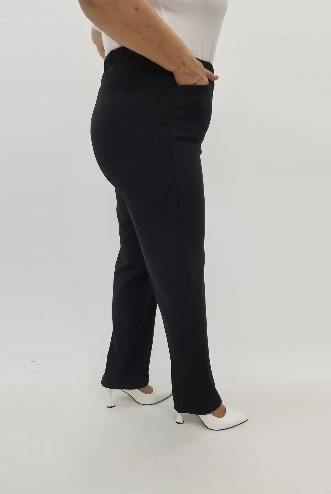 Miraggio Büyük Beden Pantolon 93671 SİYAH