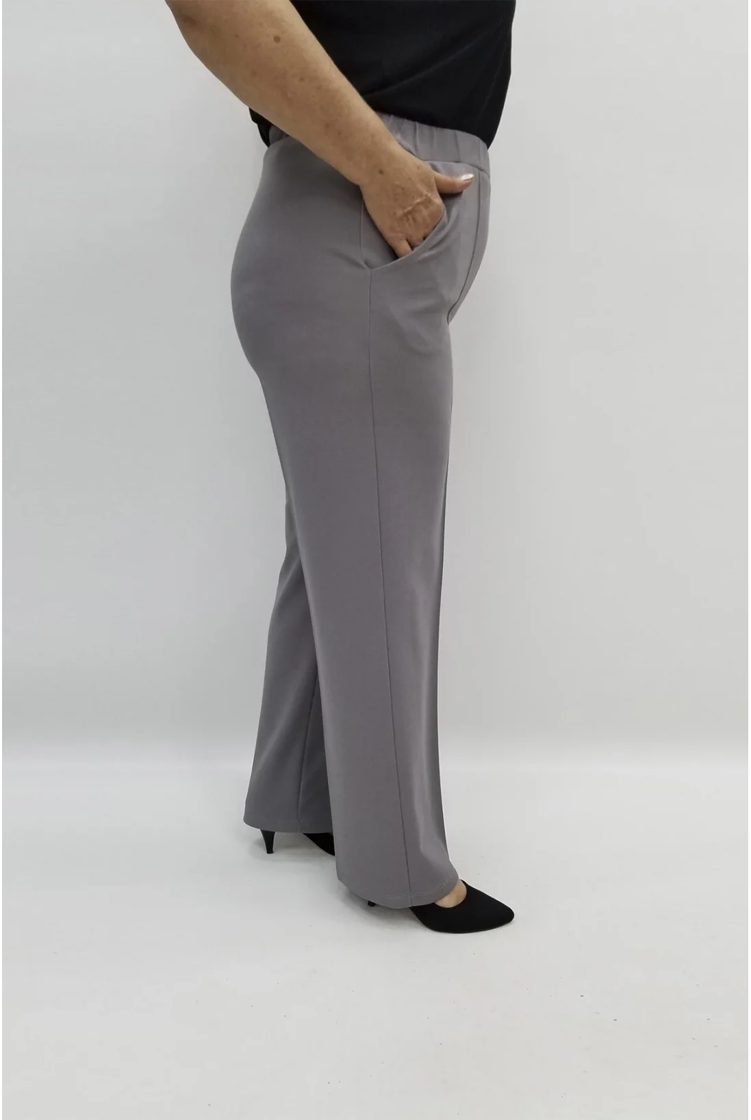 Miraggio Büyük Beden Pantolon 94996 GRİ