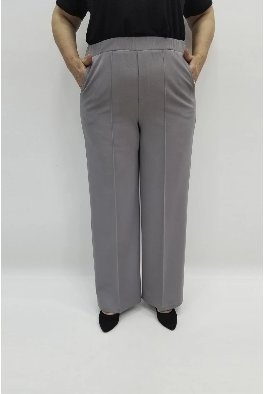 Miraggio Büyük Beden Pantolon 94996 GRİ