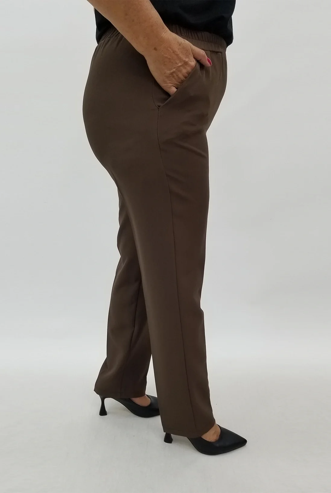 Miraggio Büyük Beden Pantolon 94997 KAHVE