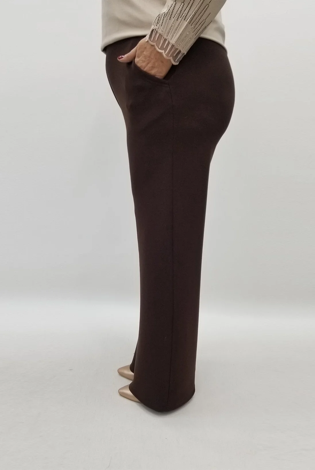 Miraggio Büyük Beden Pantolon 98540 KAHVE