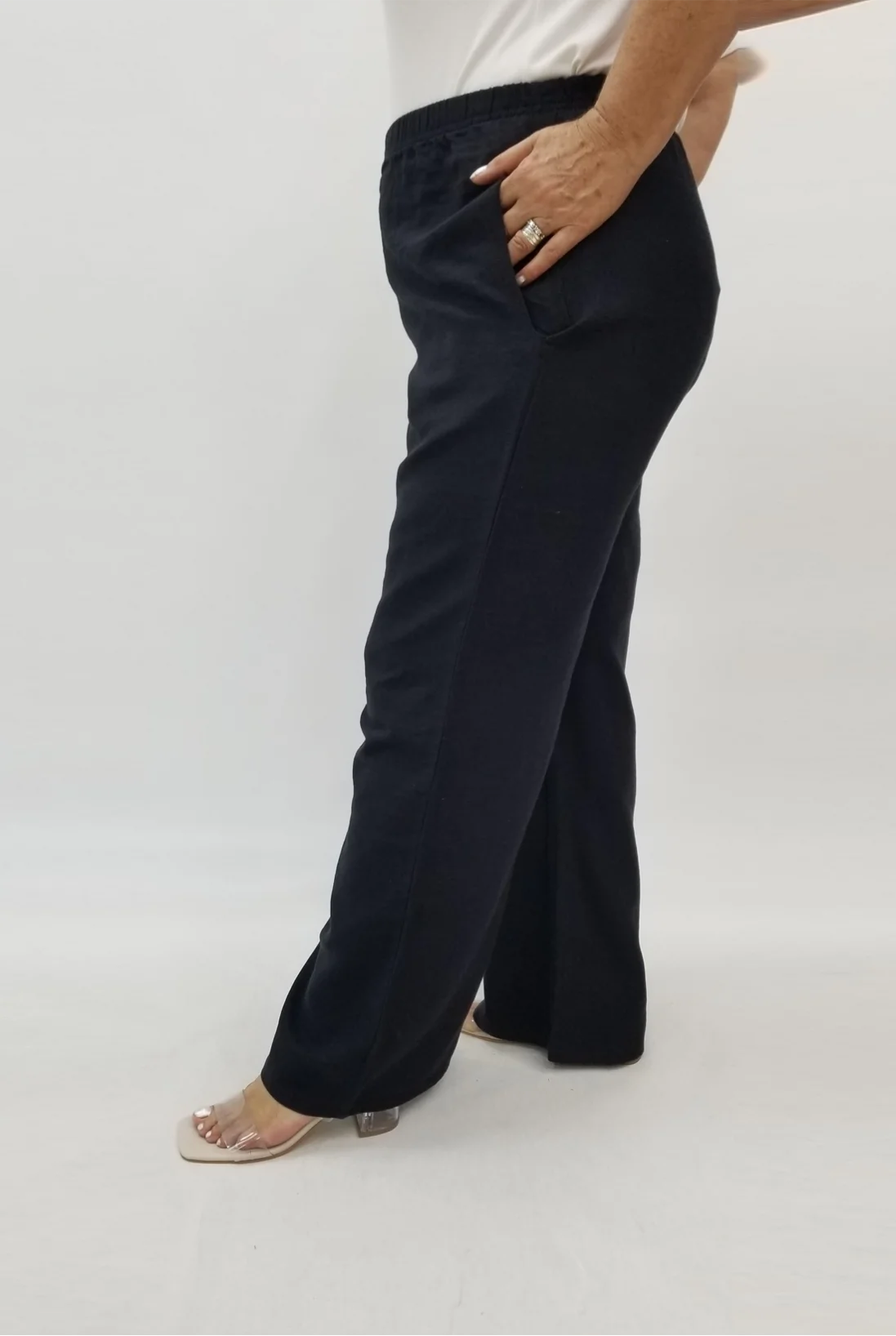 Miraggio Büyük Beden Pantolon 98928 SİYAH