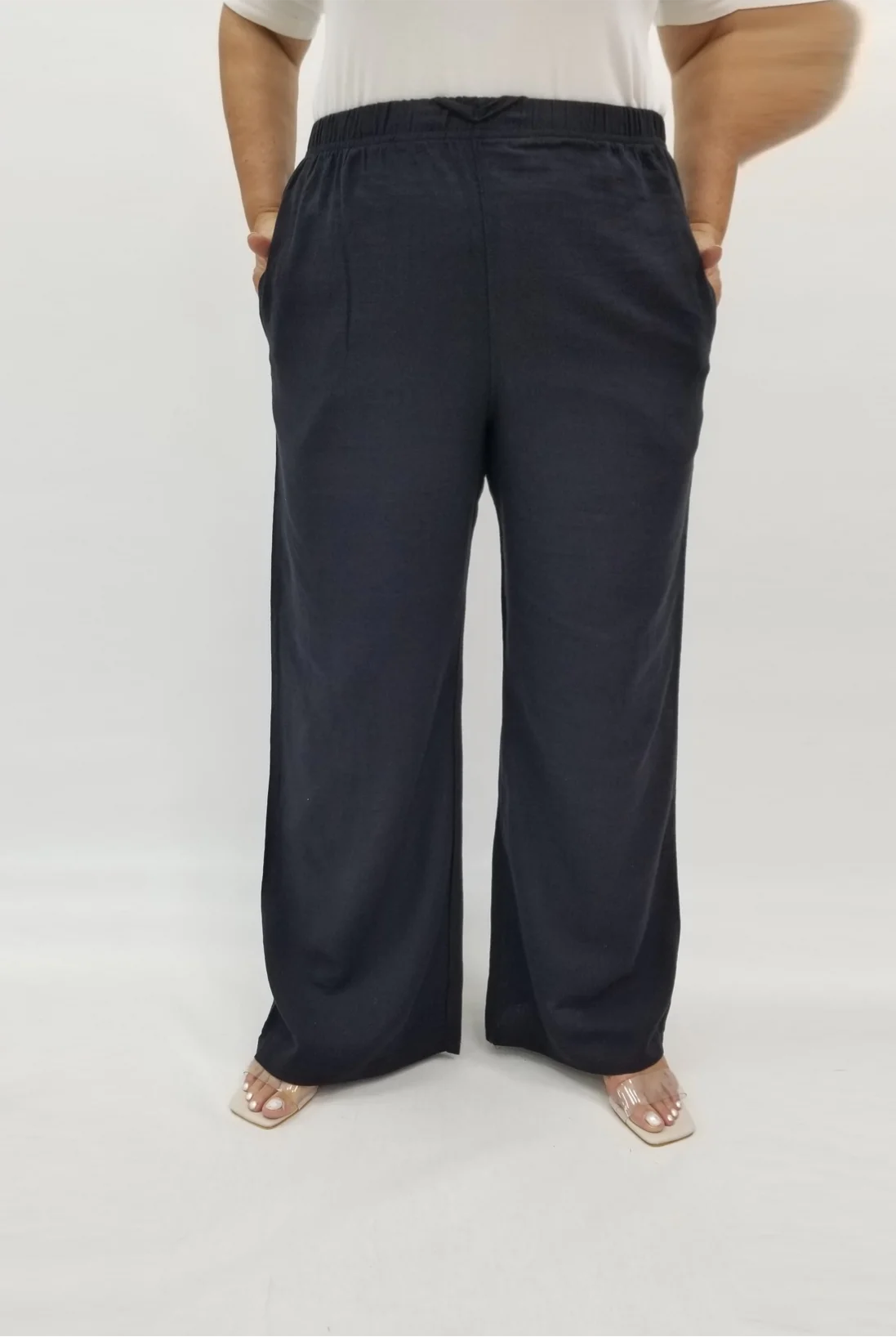 Miraggio Büyük Beden Pantolon 98928 SİYAH