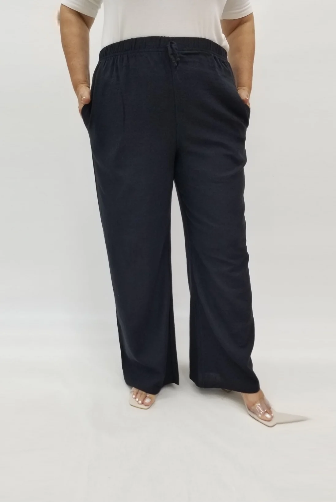 Miraggio Büyük Beden Pantolon 98928 SİYAH