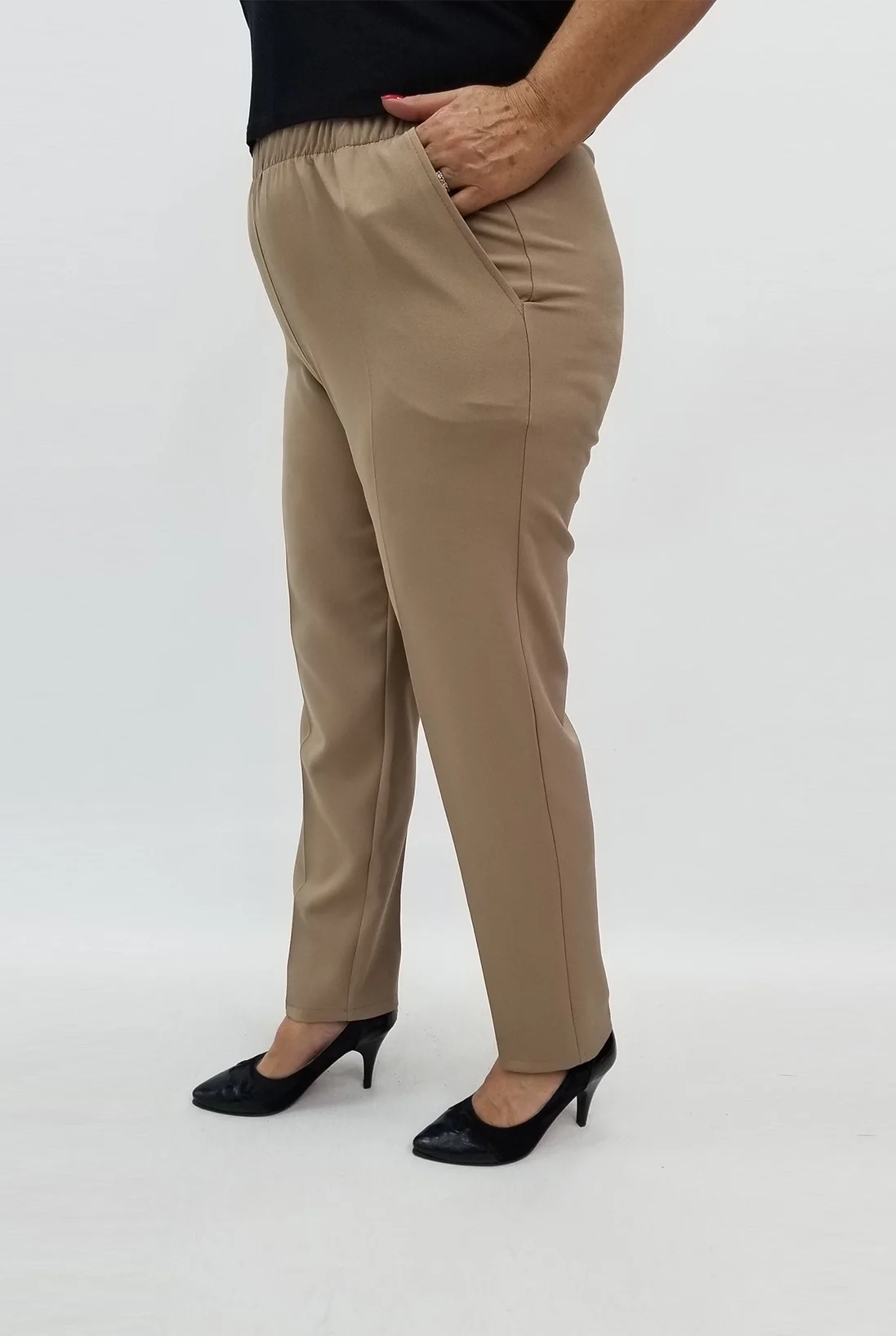 Miraggio Büyük Beden Pantolon 99020 A-KAHVE