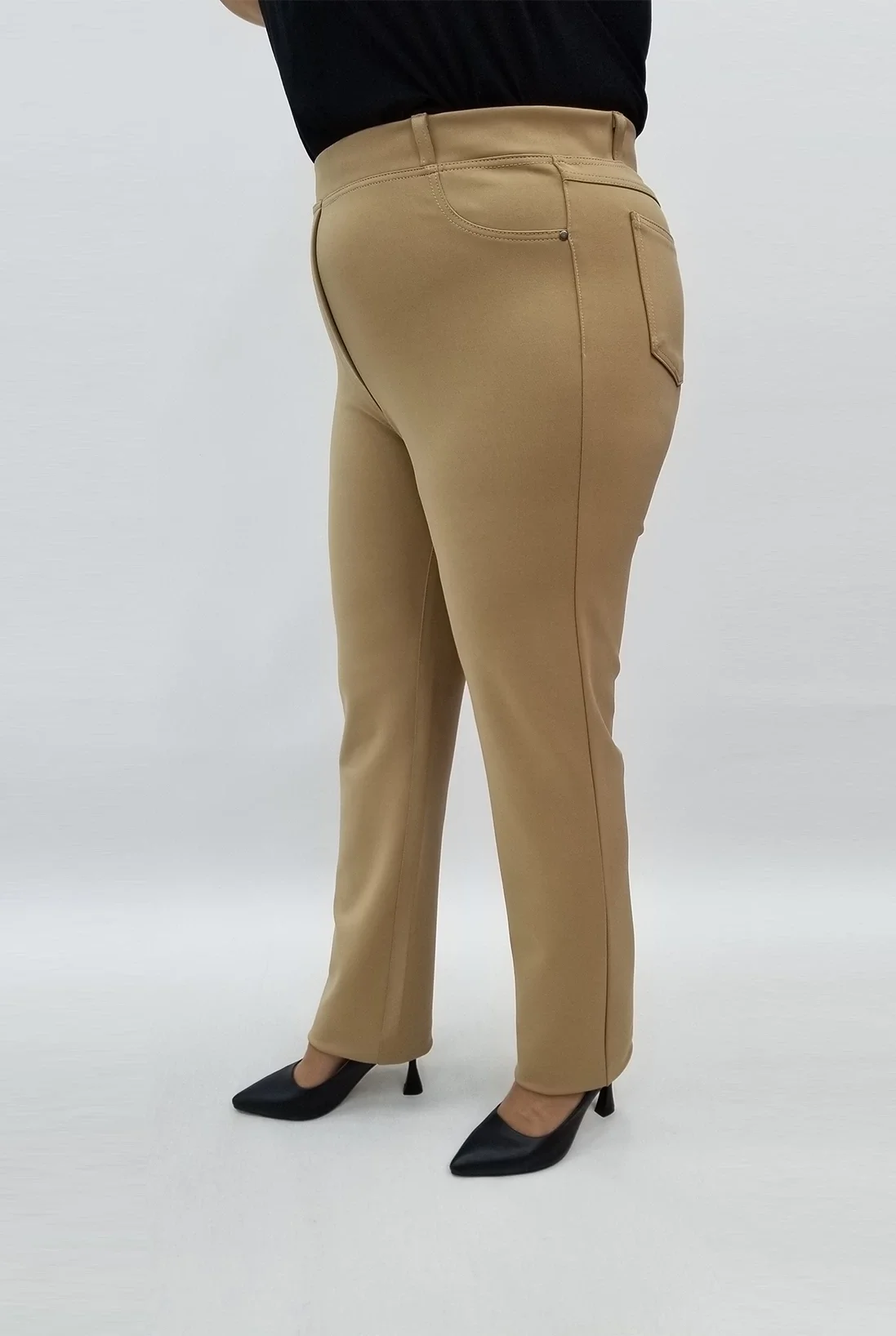 Miraggio Büyük Beden Pantolon 99378 BEJ