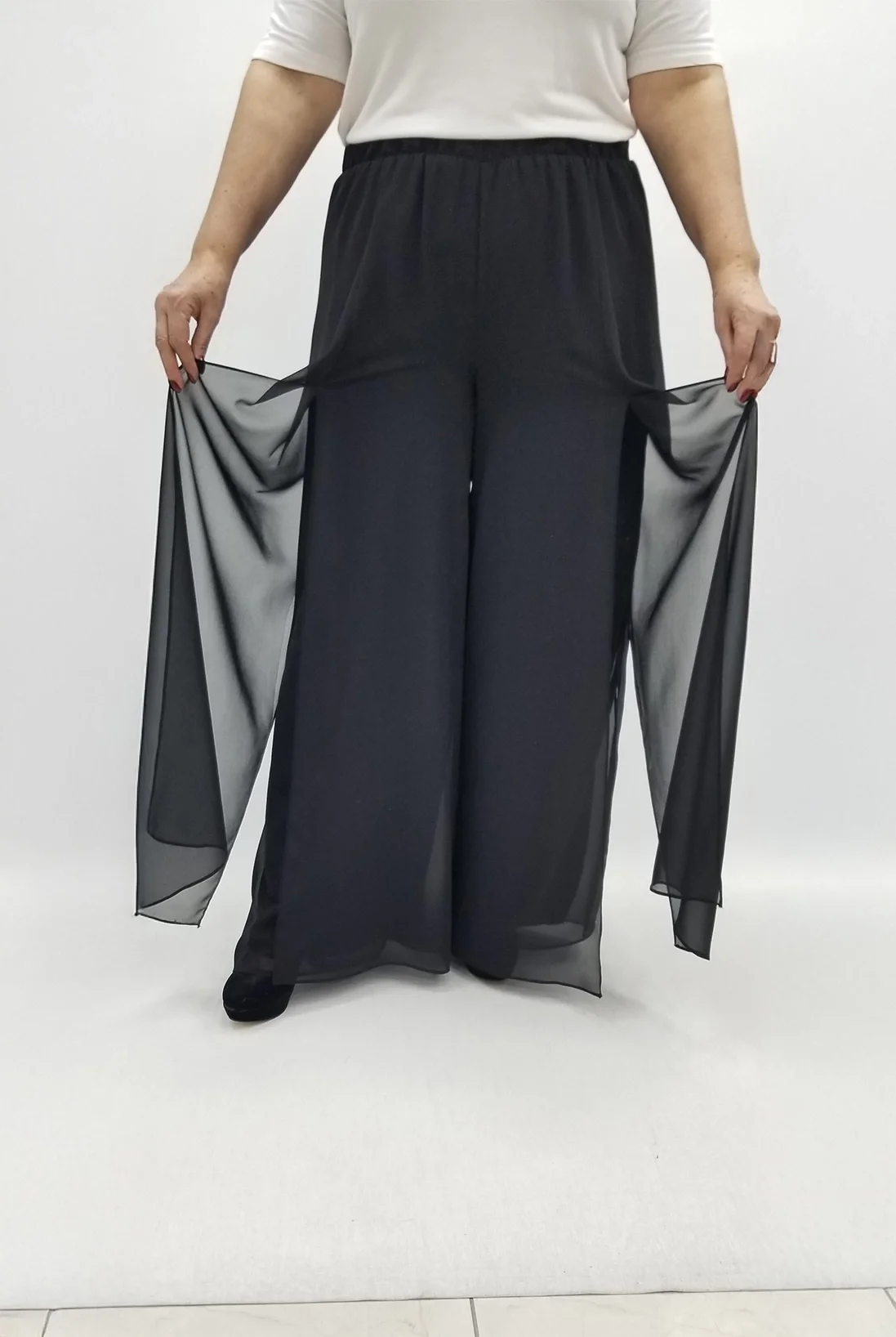 Miraggio Büyük Beden Pantolon 99483 SİYAH