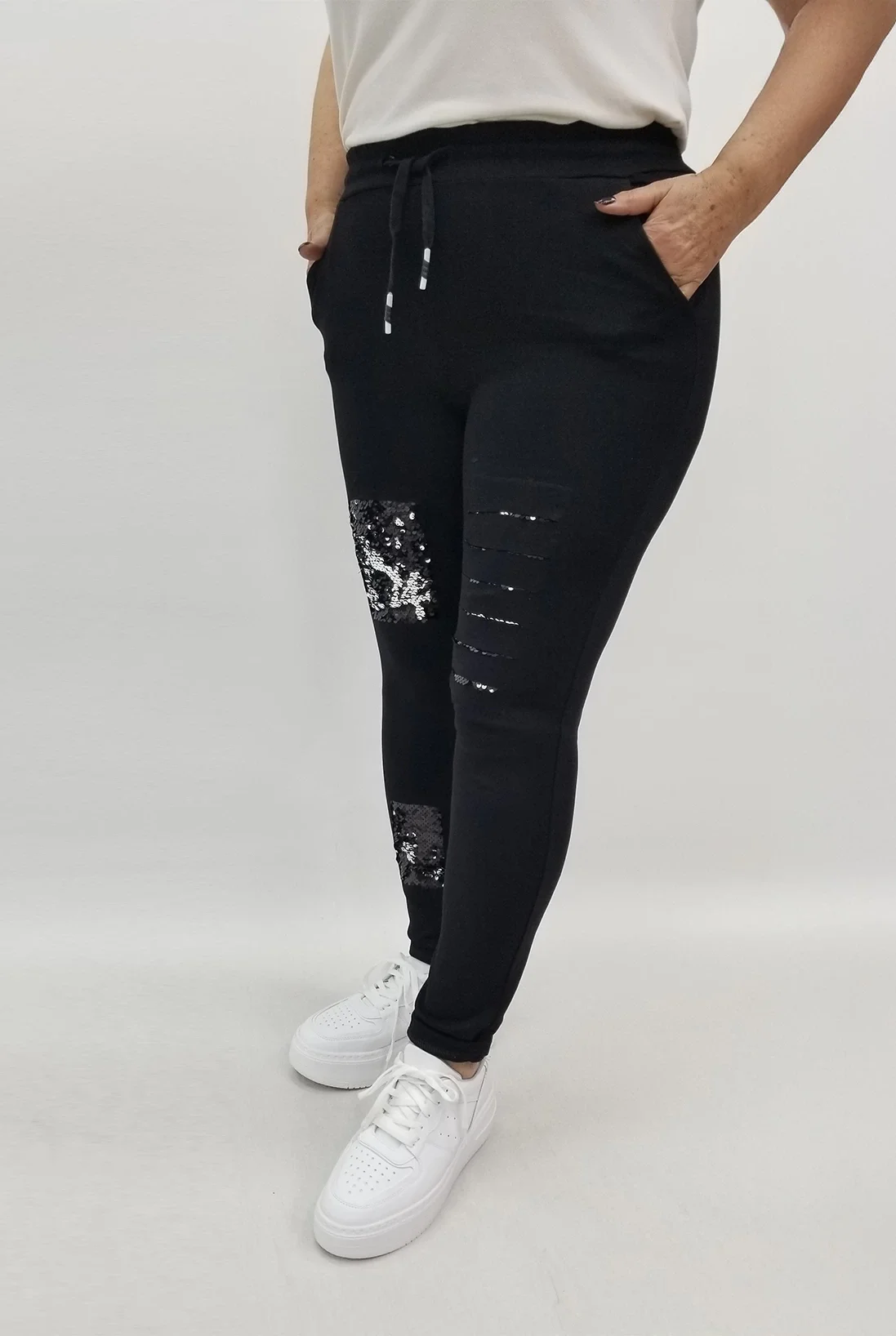 Miraggio Büyük Beden Pantolon 99534 SİYAH