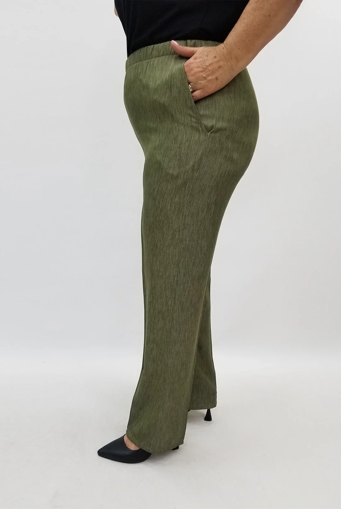 Miraggio Büyük Beden Pantolon 99637 HAKİ