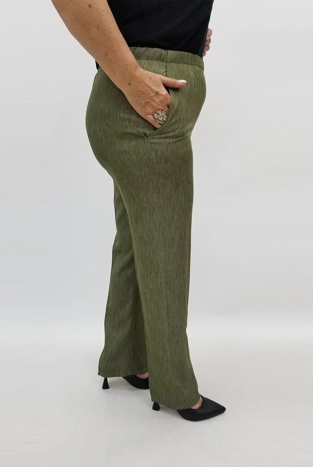 Miraggio Büyük Beden Pantolon 99637 HAKİ