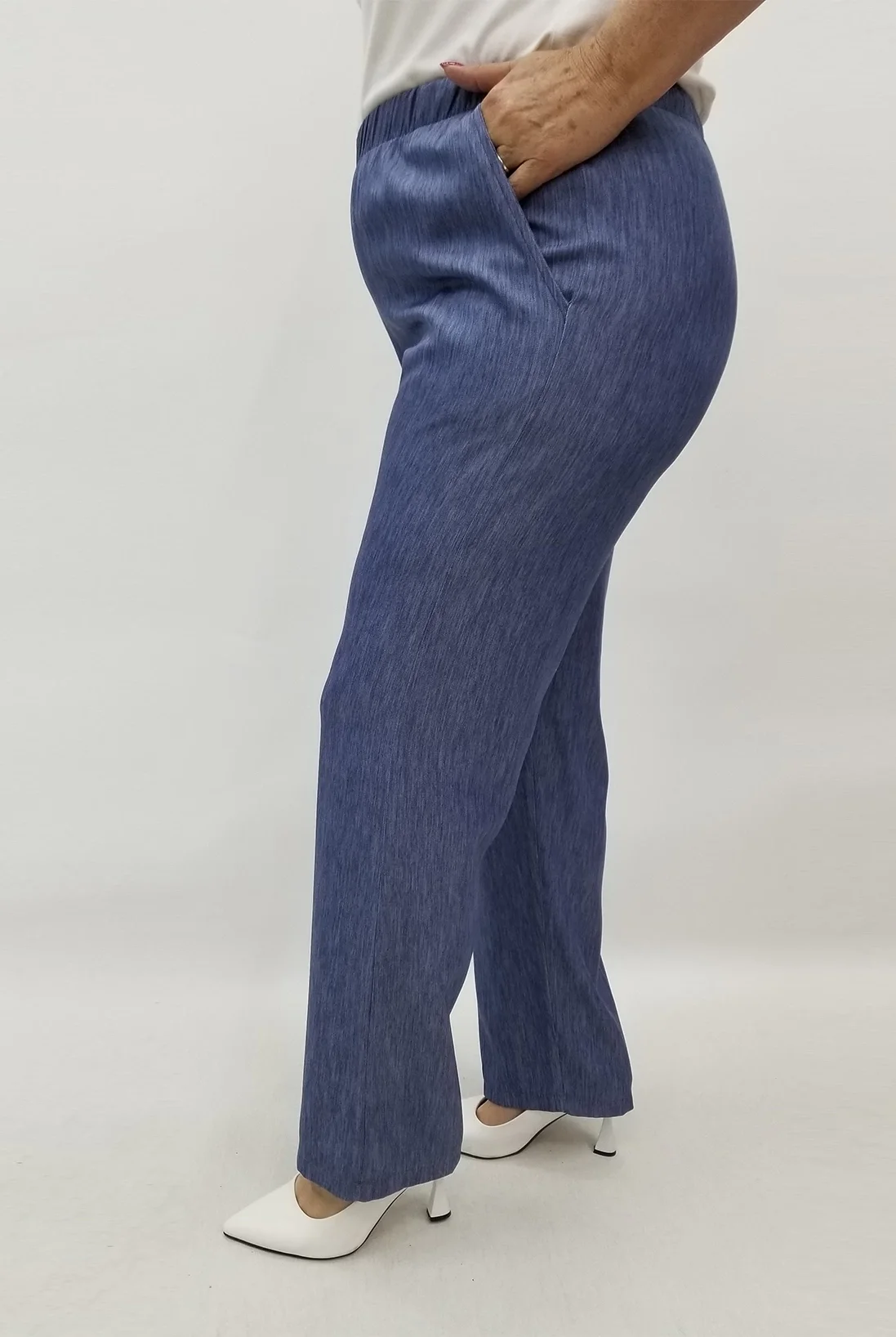 Miraggio Büyük Beden Pantolon 99637 KOT MAVİ