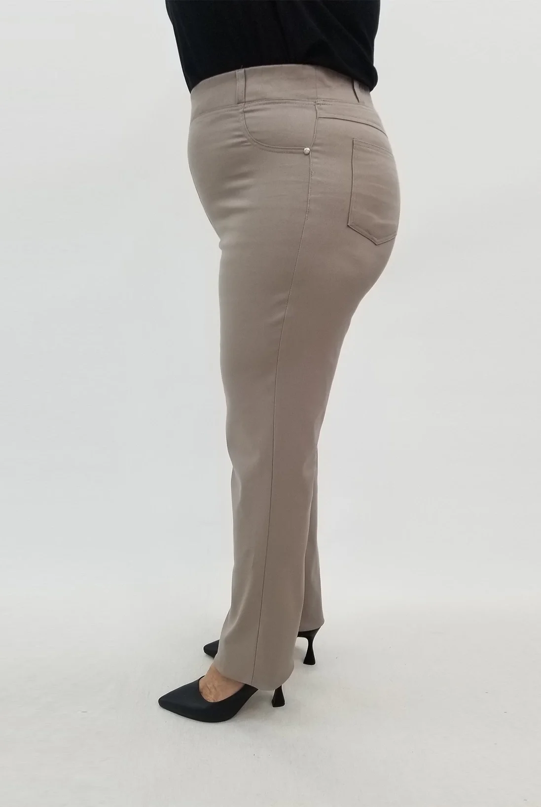 Miraggio Büyük Beden Pantolon 99689 GRİ