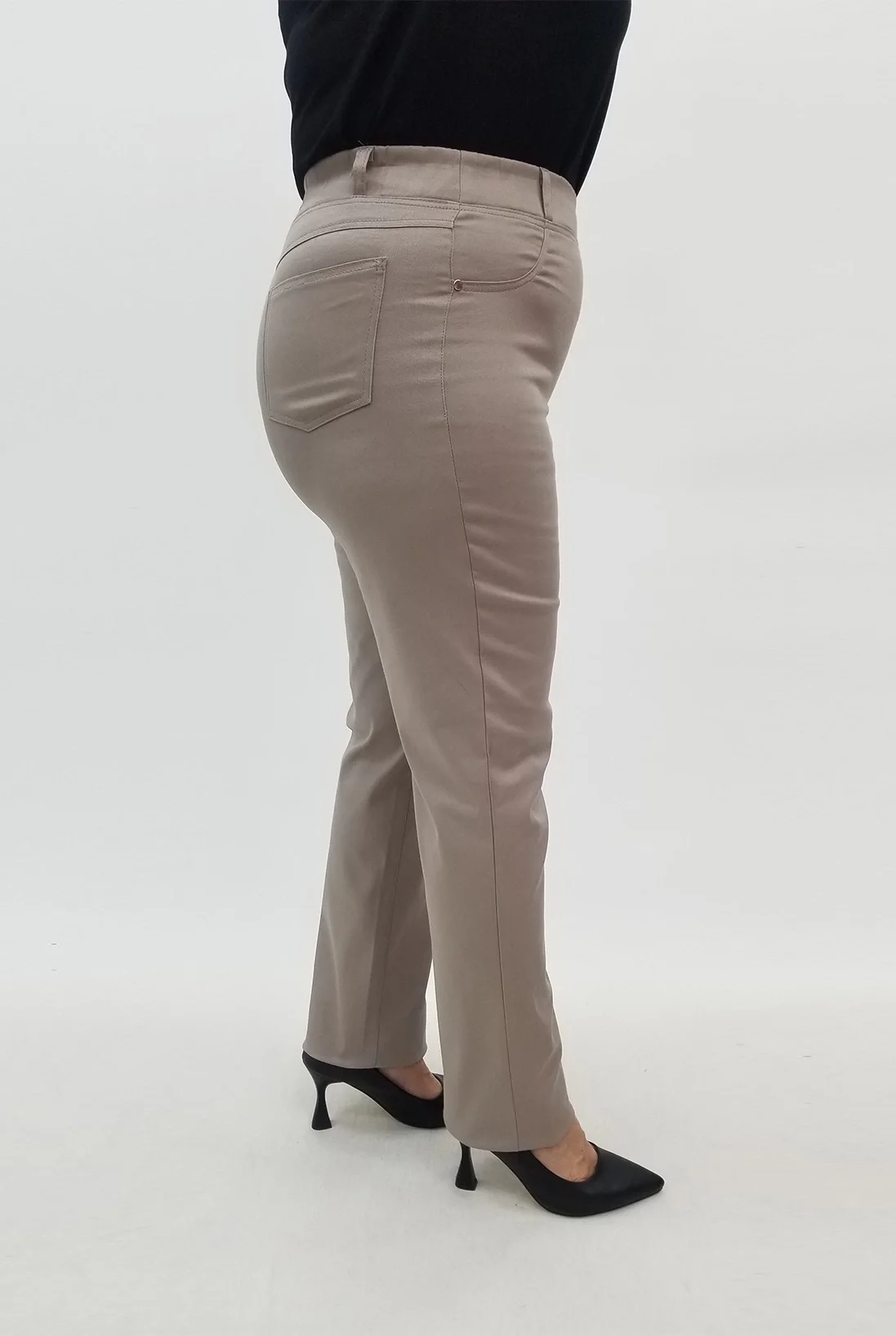 Miraggio Büyük Beden Pantolon 99689 GRİ