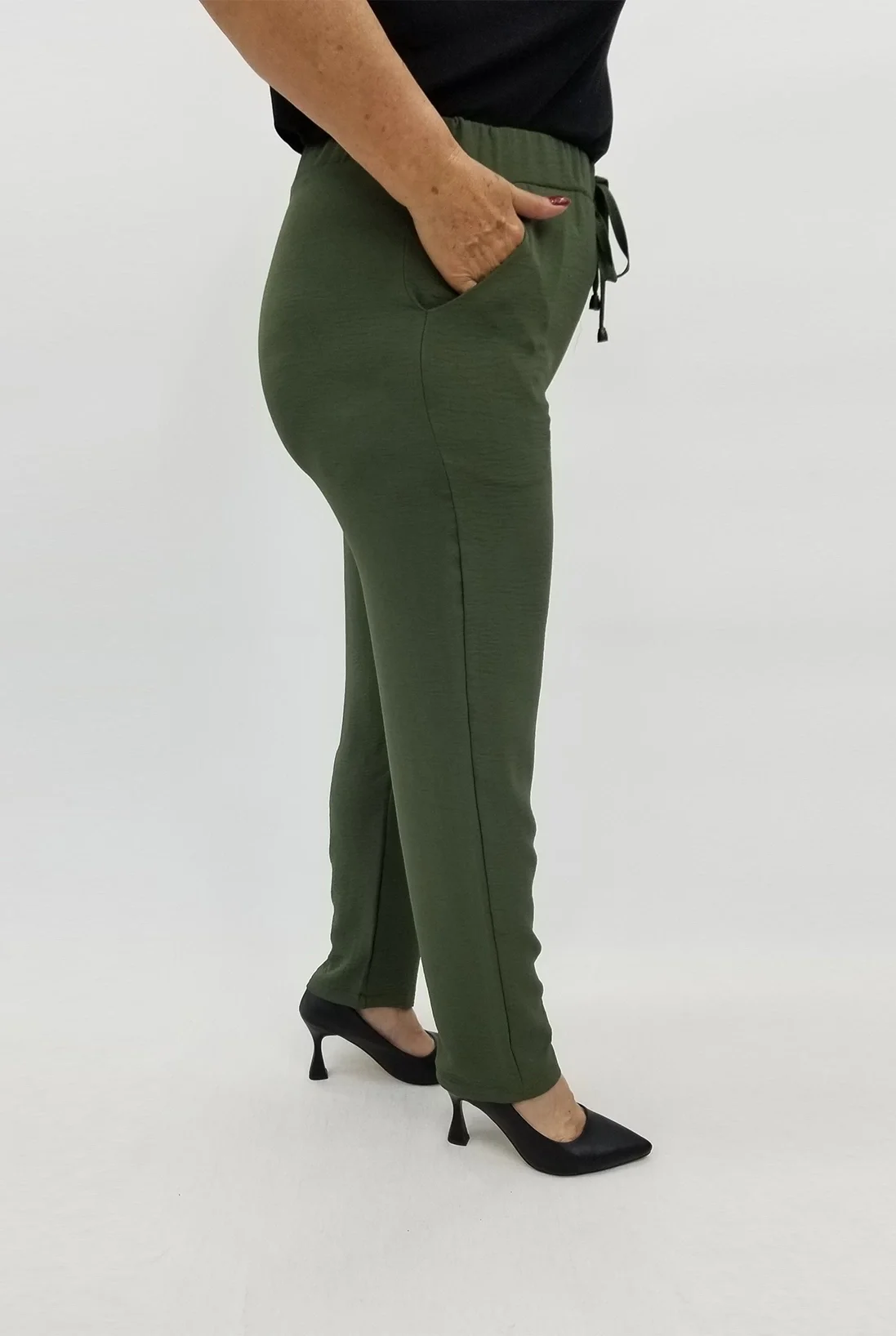 Miraggio Büyük Beden Pantolon 99774 HAKİ