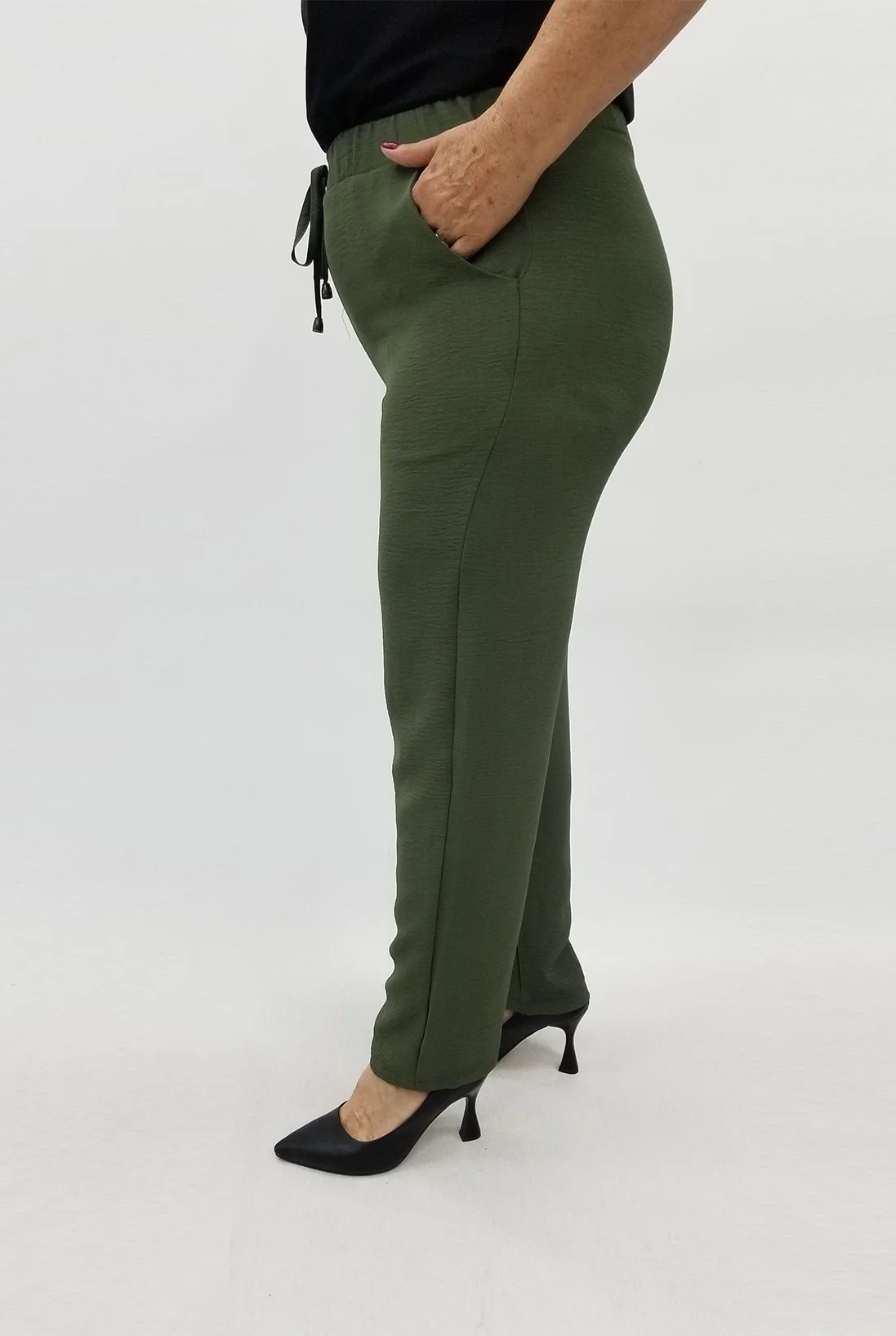 Miraggio Büyük Beden Pantolon 99774 HAKİ