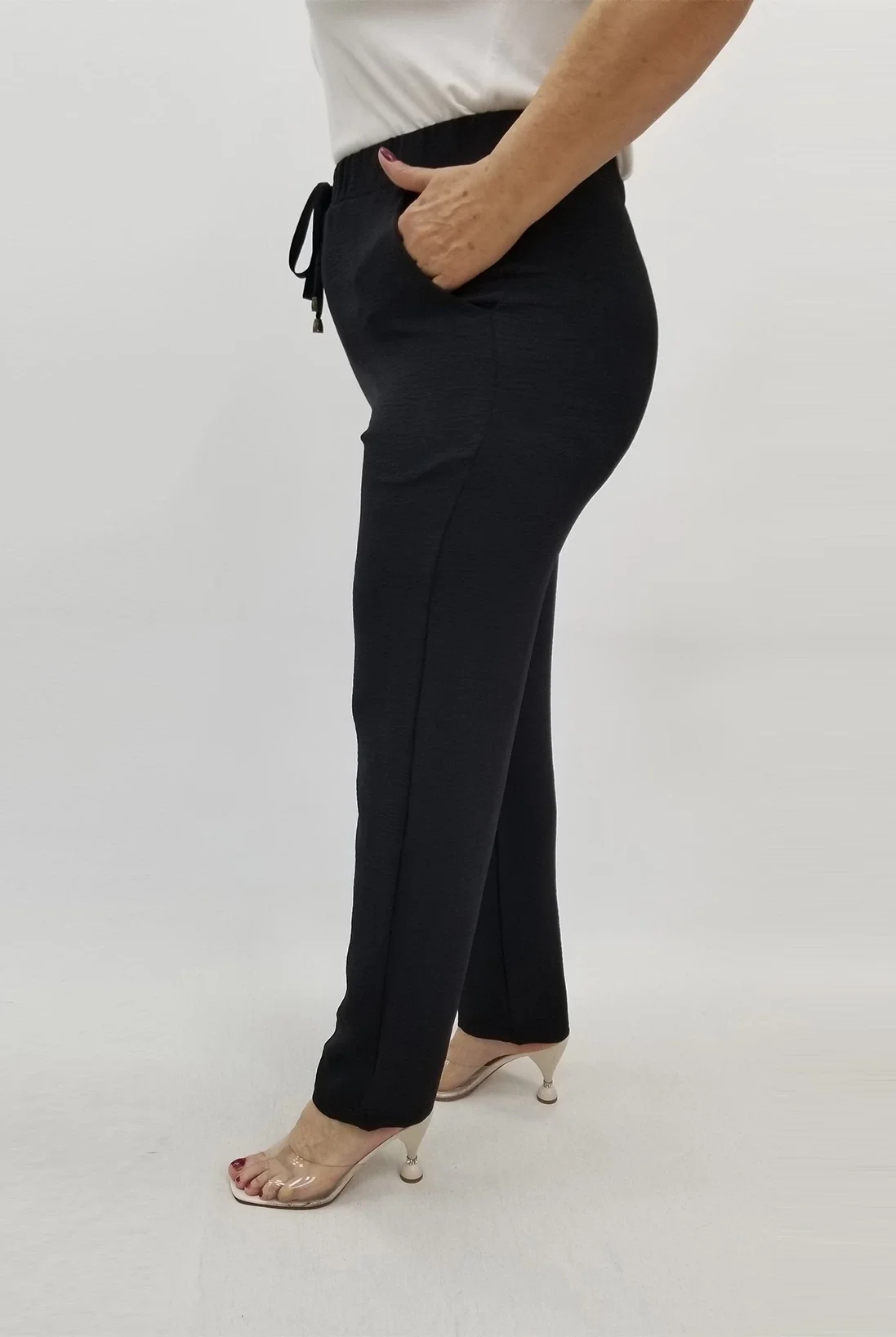 Miraggio Büyük Beden Pantolon 99774 SİYAH