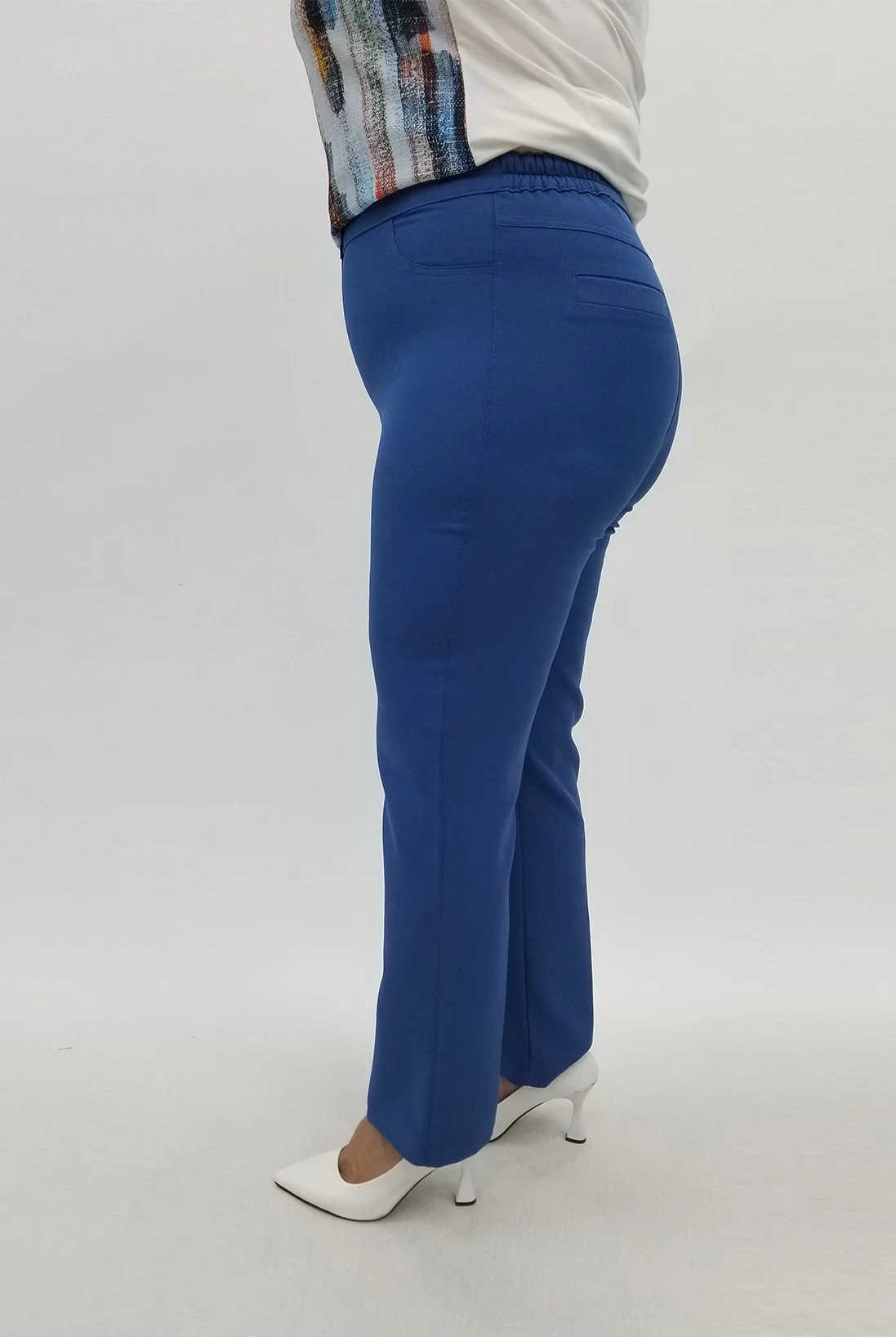 Miraggio Büyük Beden Pantolon 99776 MAVİ