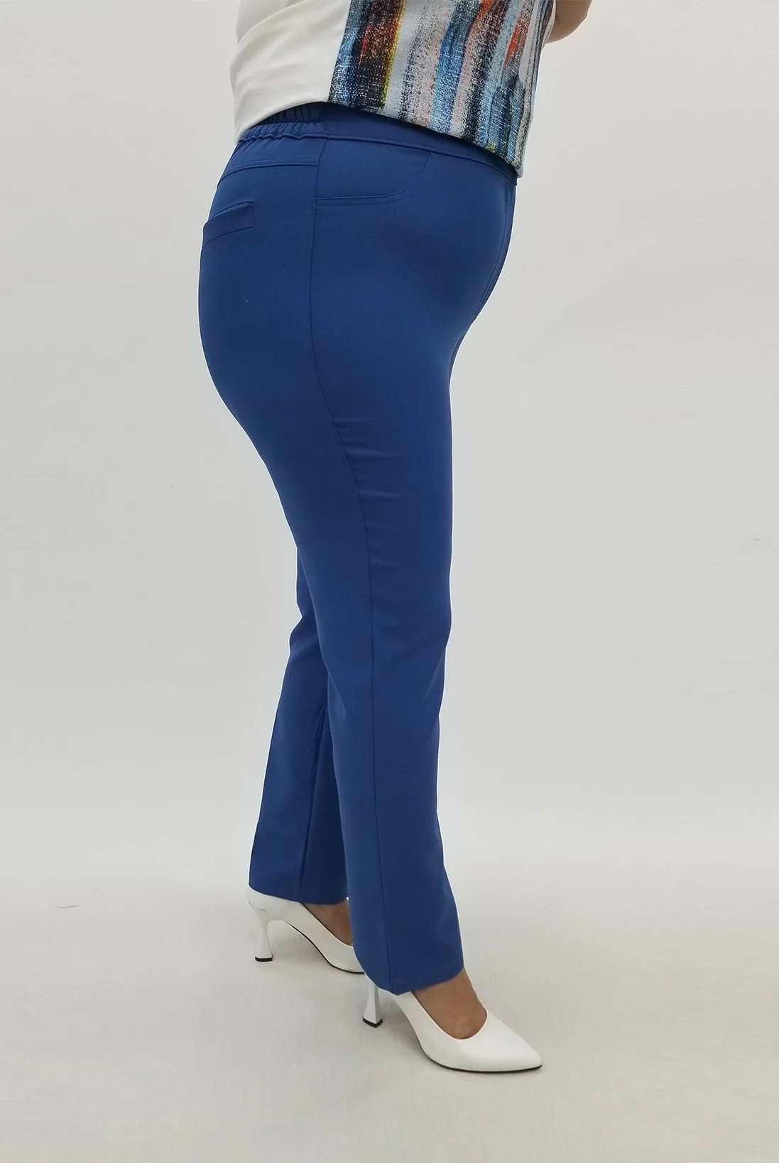 Miraggio Büyük Beden Pantolon 99776 MAVİ