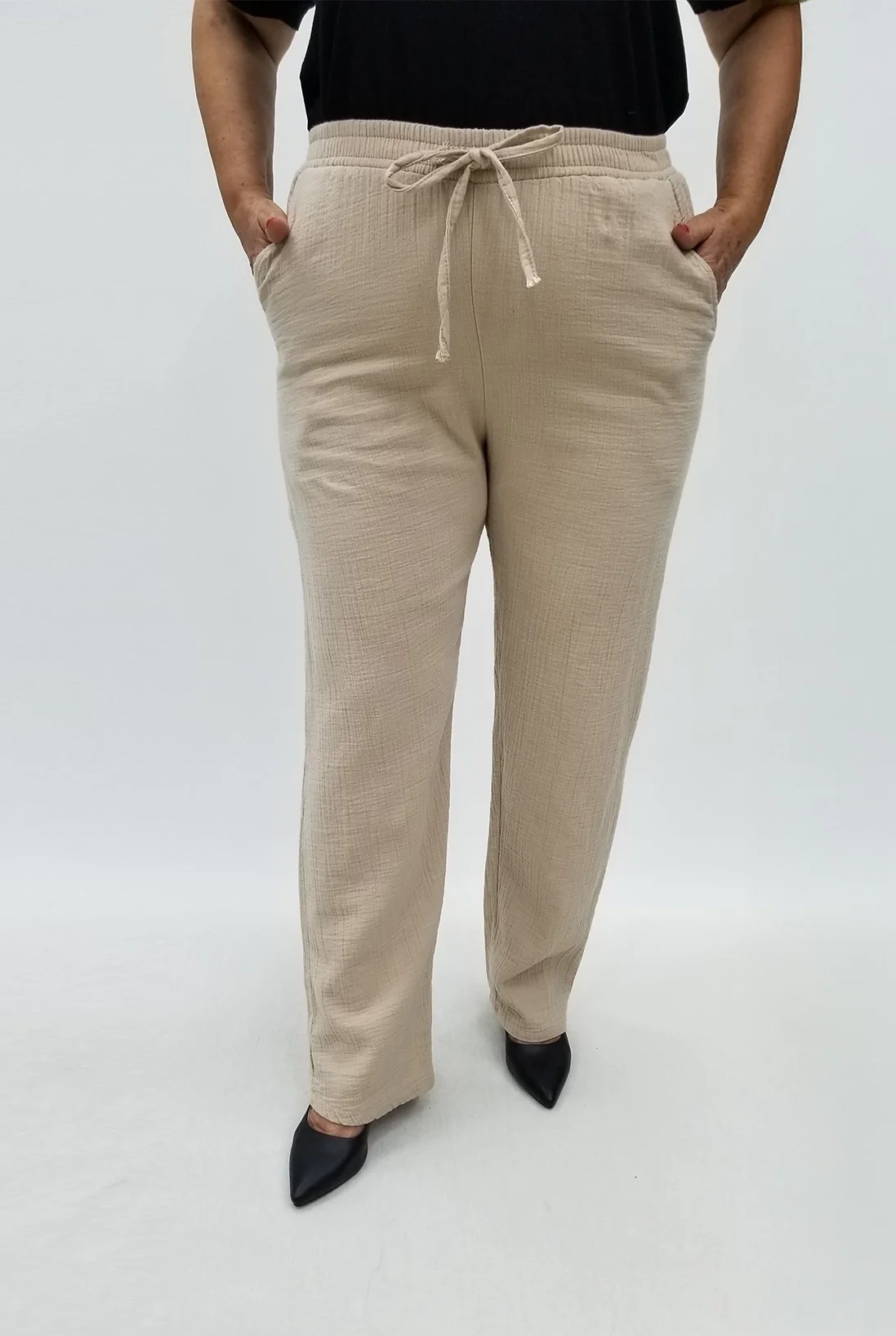 Miraggio Büyük Beden Pantolon 99800 BEJ