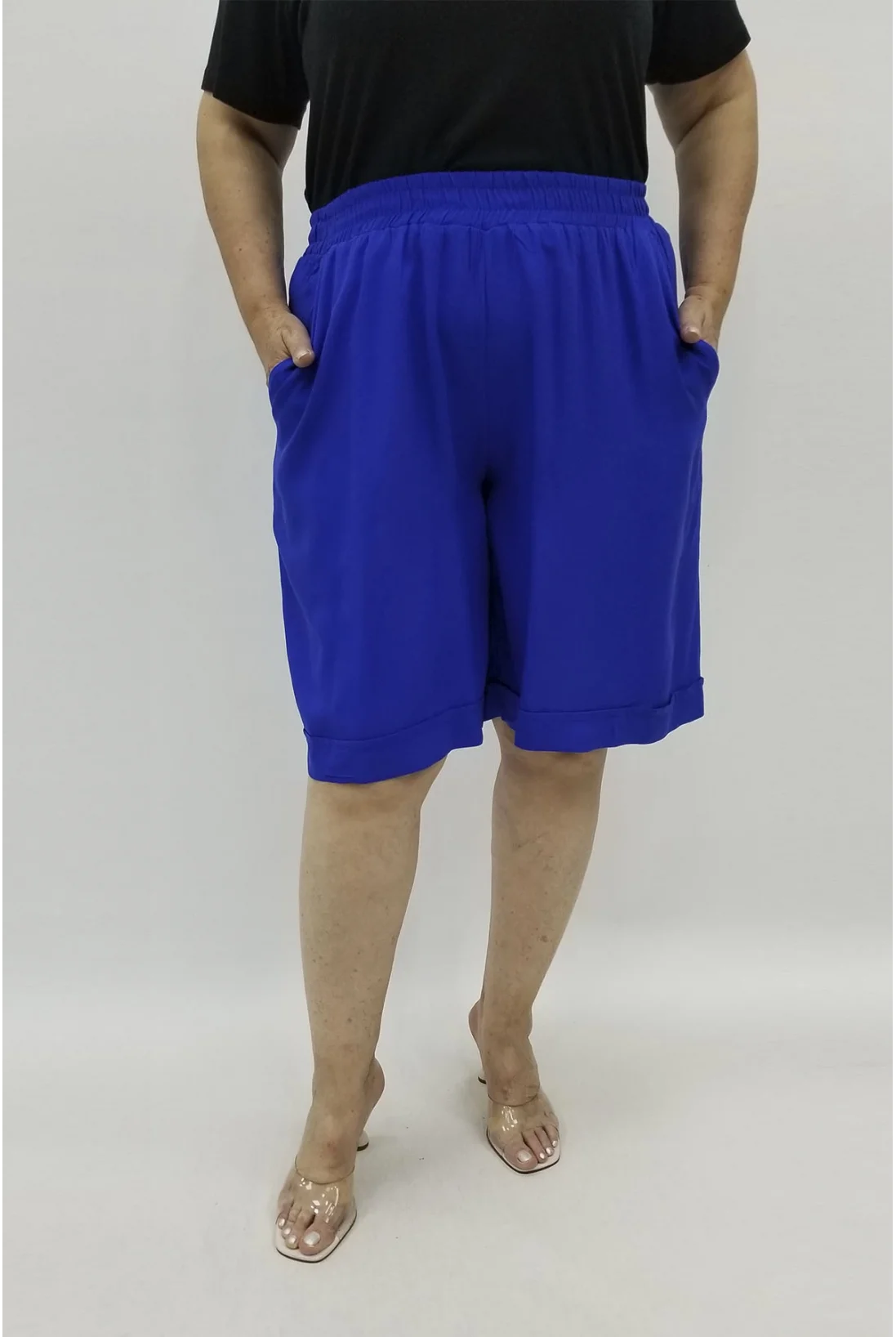 Miraggio Büyük Beden Şort 98688 SAKS