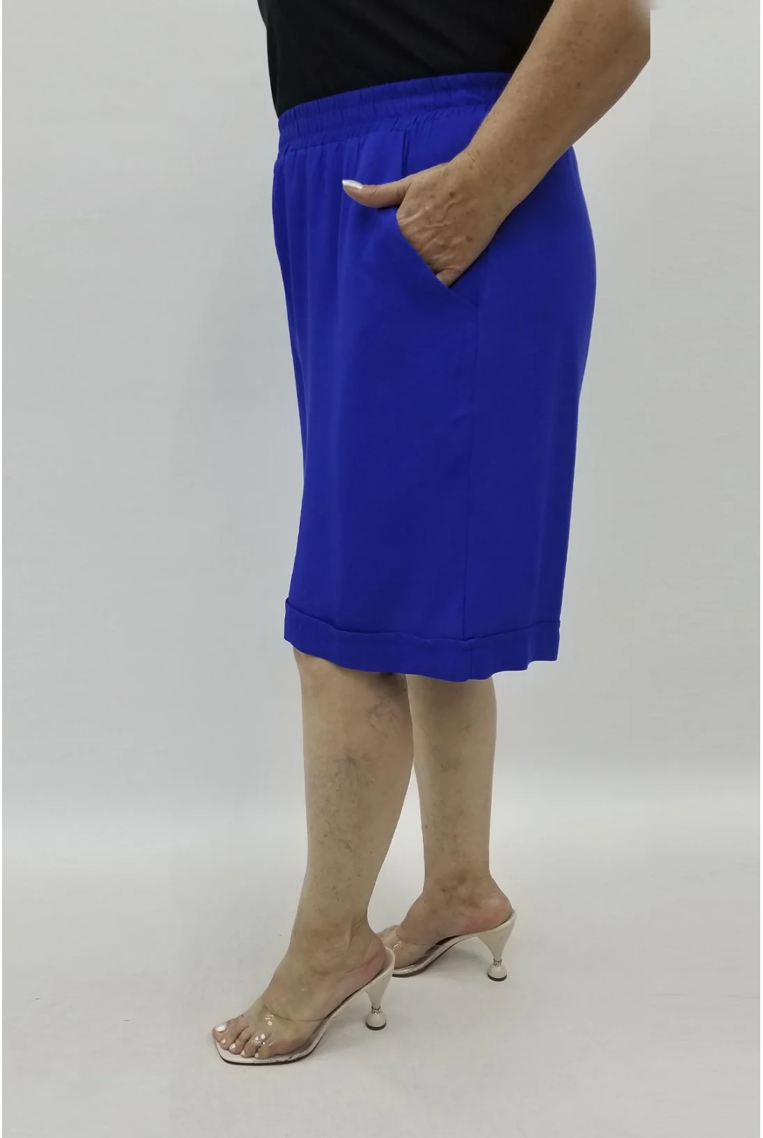 Miraggio Büyük Beden Şort 98688 SAKS