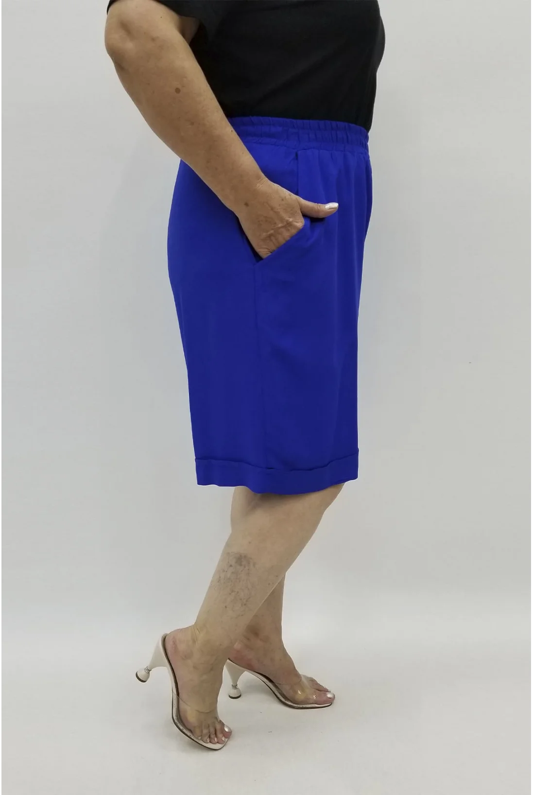 Miraggio Büyük Beden Şort 98688 SAKS