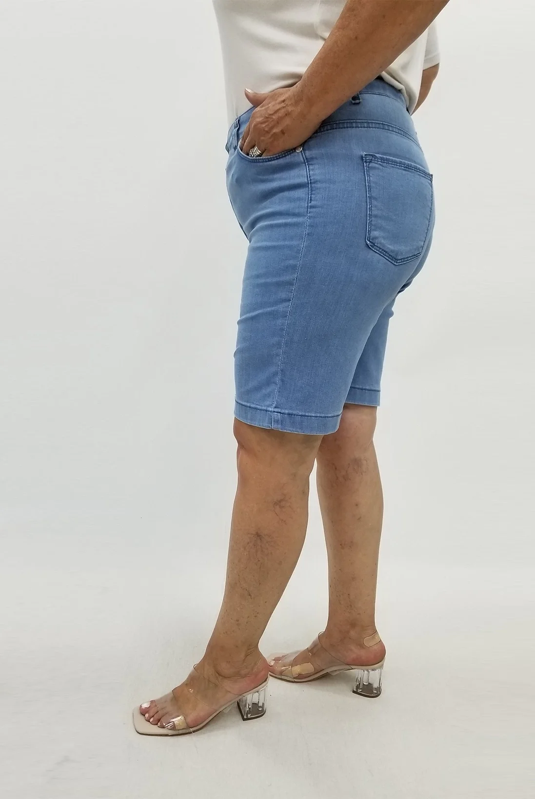 Miraggio Büyük Beden Şort 99822 MAVİ