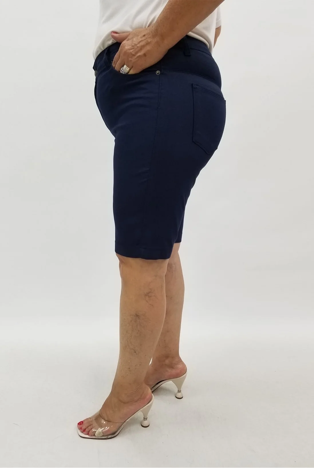 Miraggio Büyük Beden Şort 99823 LACİVERT