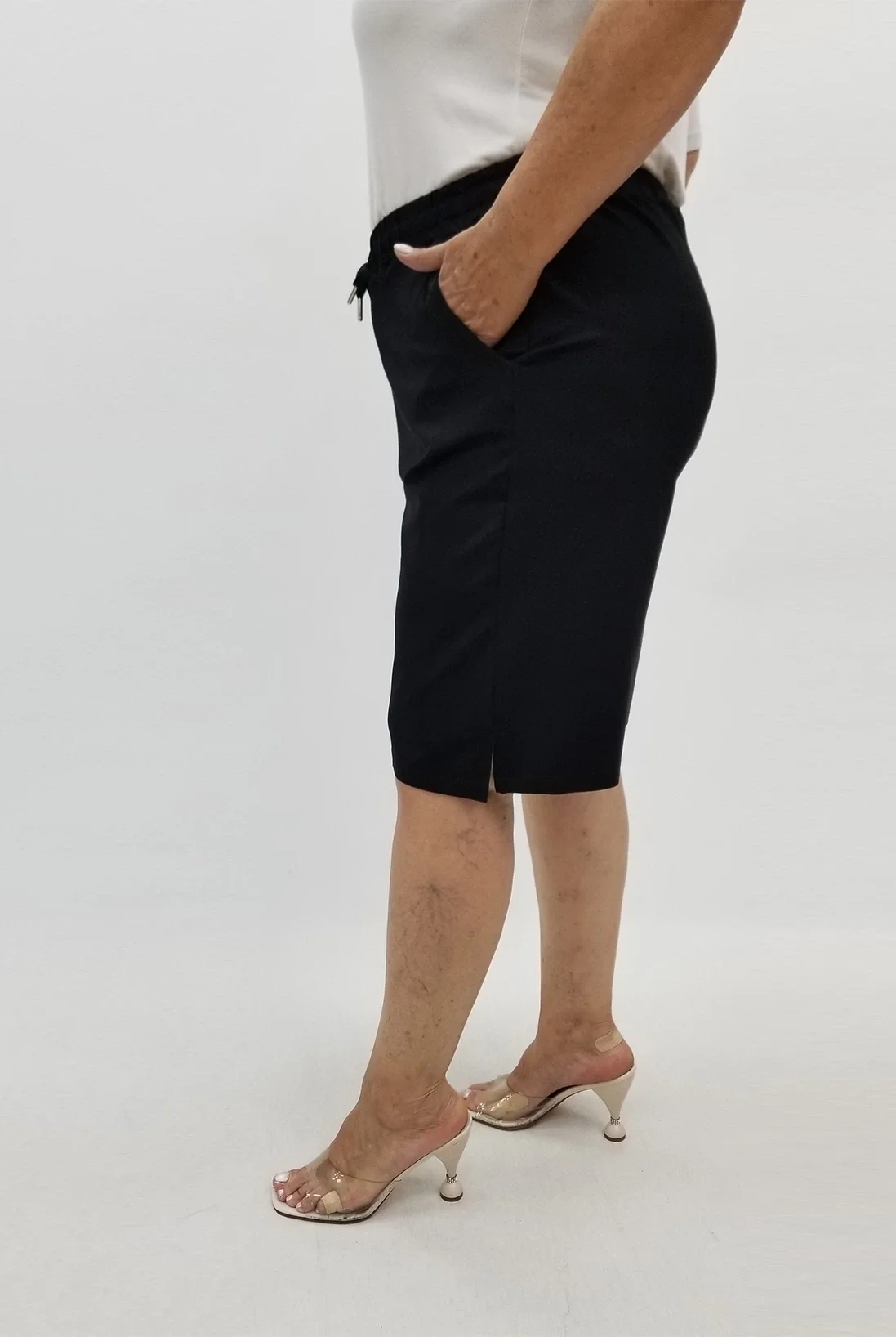 Miraggio Büyük Beden Şort 99839 SİYAH