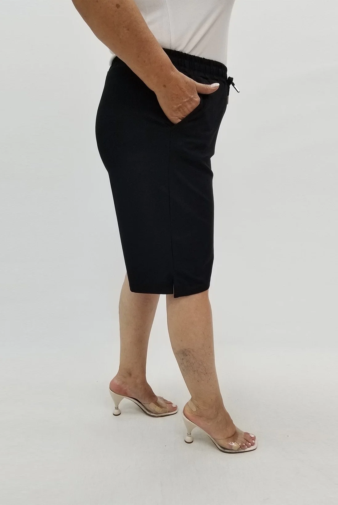 Miraggio Büyük Beden Şort 99839 SİYAH