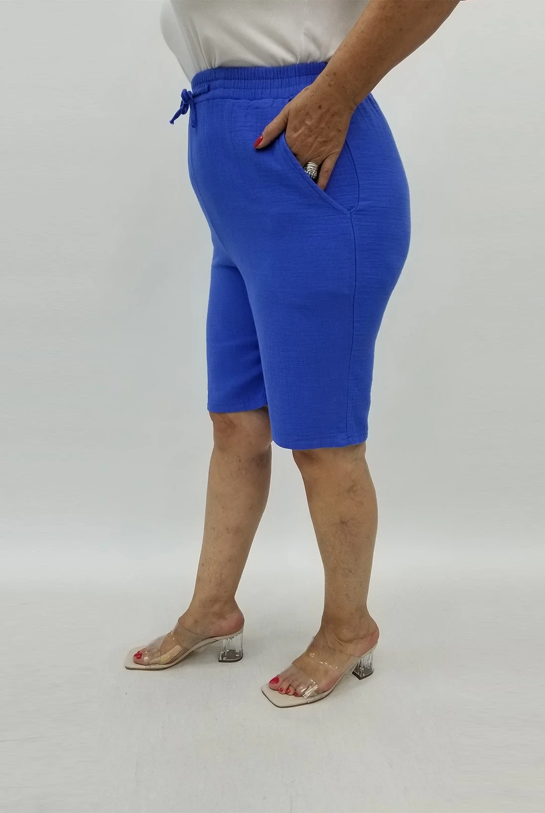 Miraggio Büyük Beden Şort 99890 SAKS