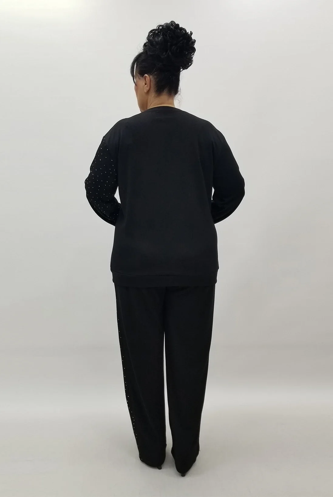 Miraggio Büyük Beden Takım 4131 SİYAH