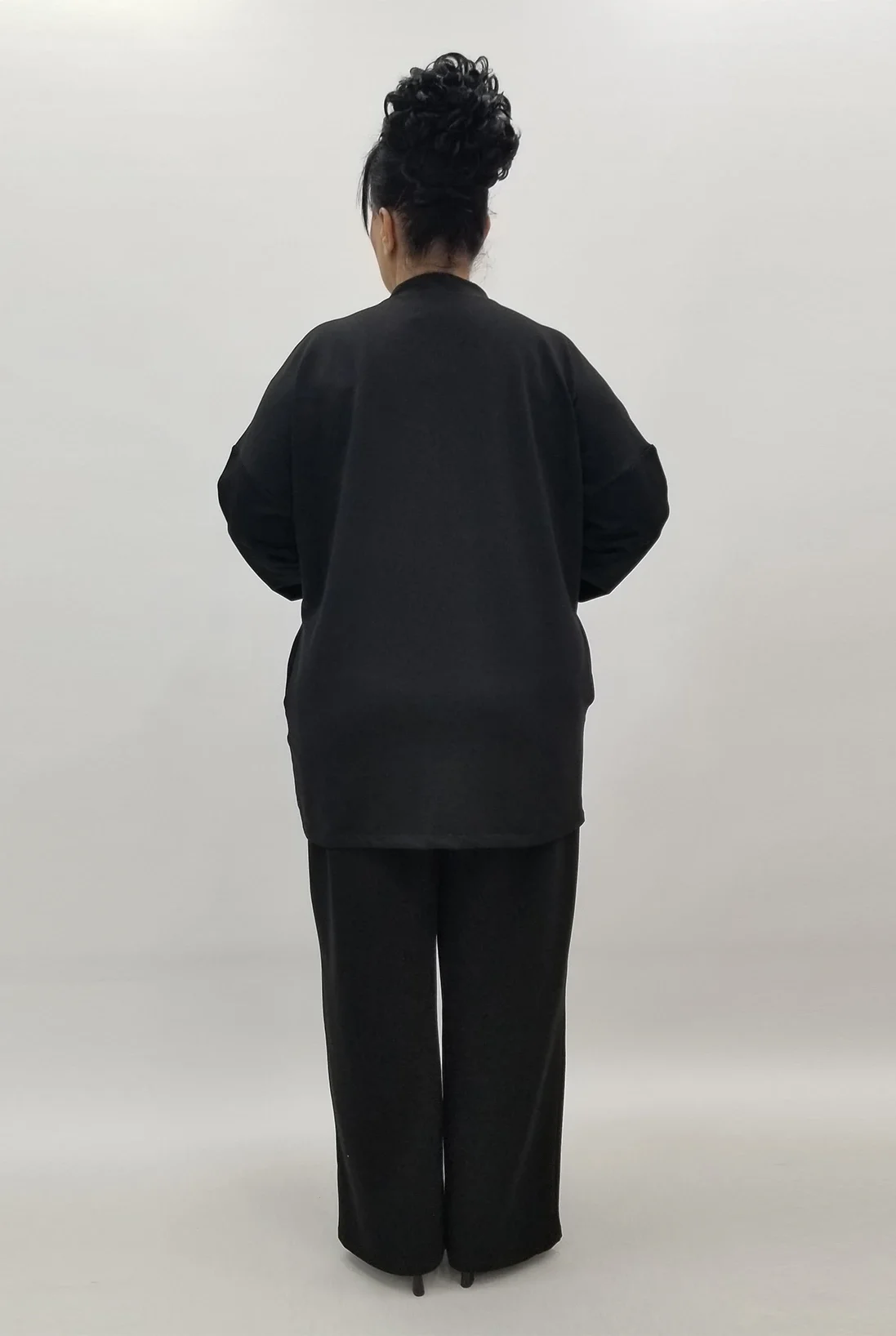 Miraggio Büyük Beden Takım 4136 SİYAH