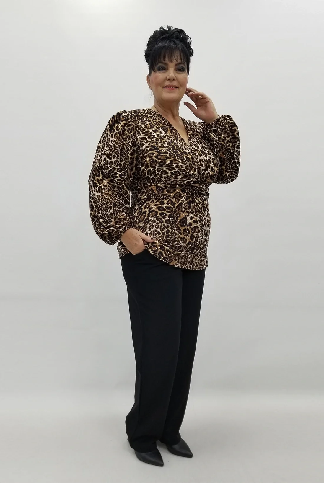 Miraggio Büyük Beden Takım 4206 KAHVE-SİYAH