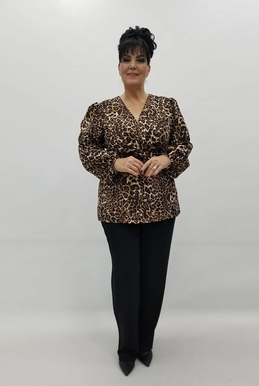 Miraggio Büyük Beden Takım 4206 KAHVE-SİYAH