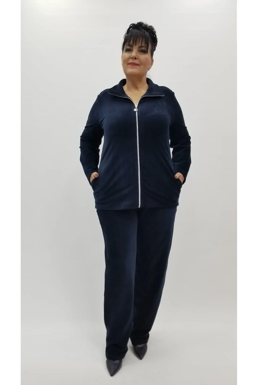 Miraggio Büyük Beden Takım 4260 LACİVERT