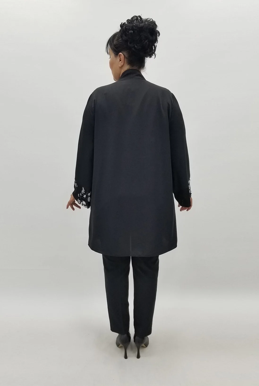 Miraggio Büyük Beden Takım 98696 SİYAH