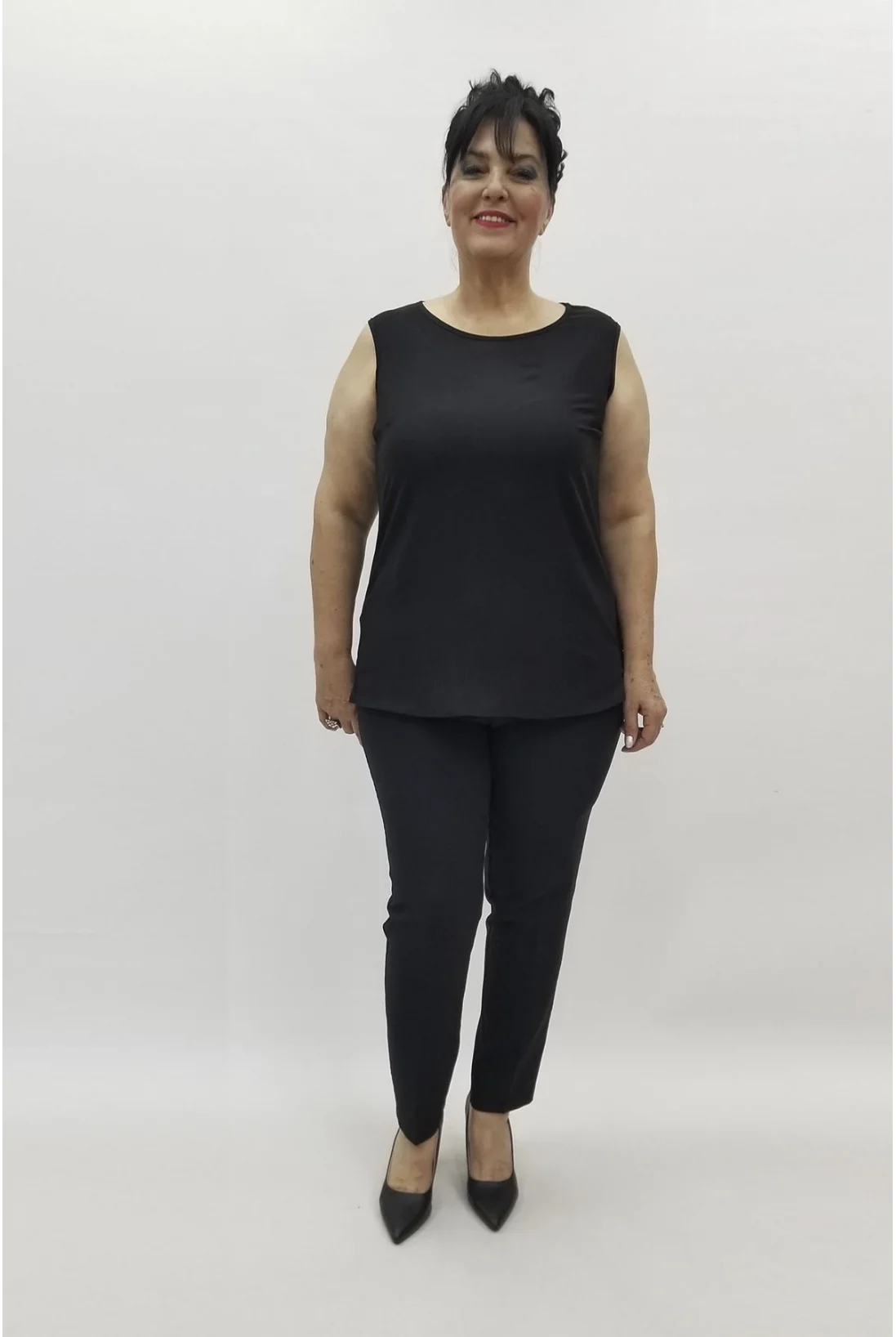 Miraggio Büyük Beden Takım 98697 SİYAH