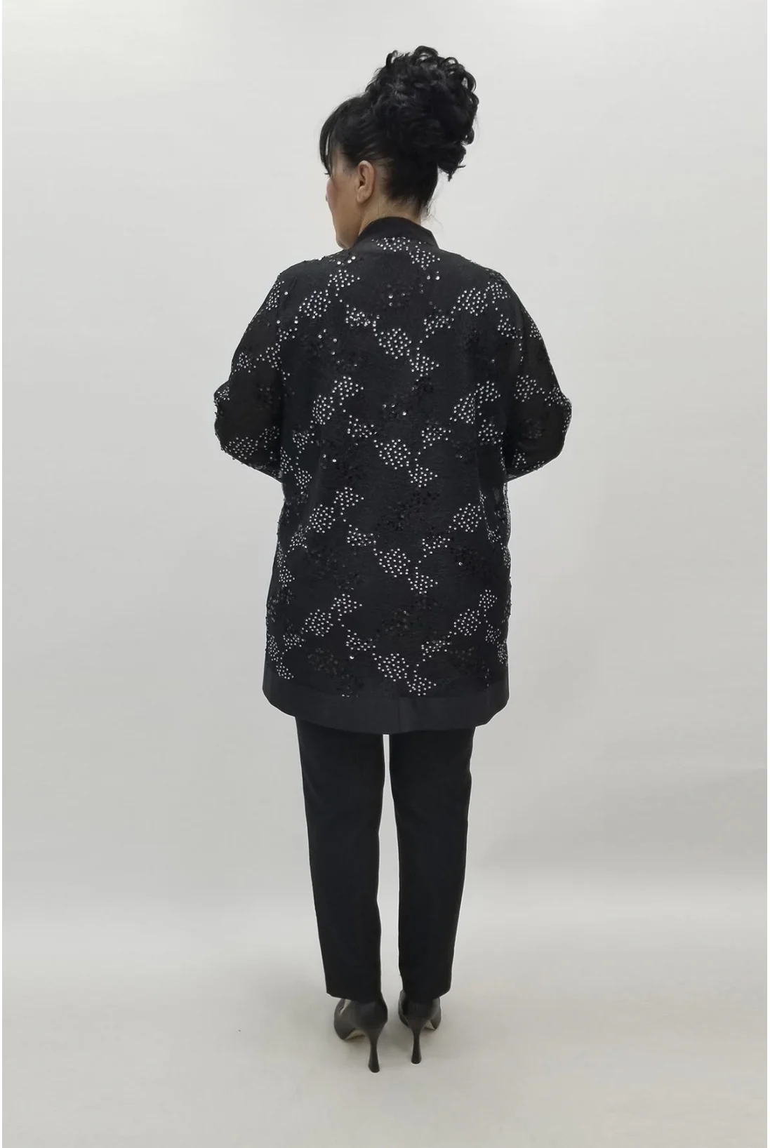 Miraggio Büyük Beden Takım 98697 SİYAH