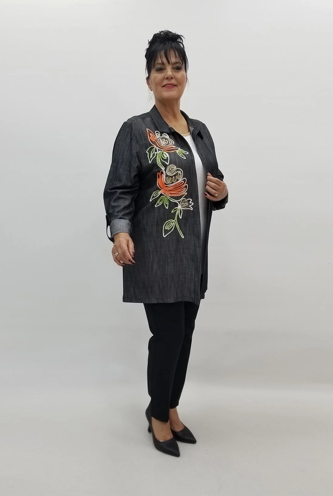 Miraggio Büyük Beden Takım 99161 ANTRASİT