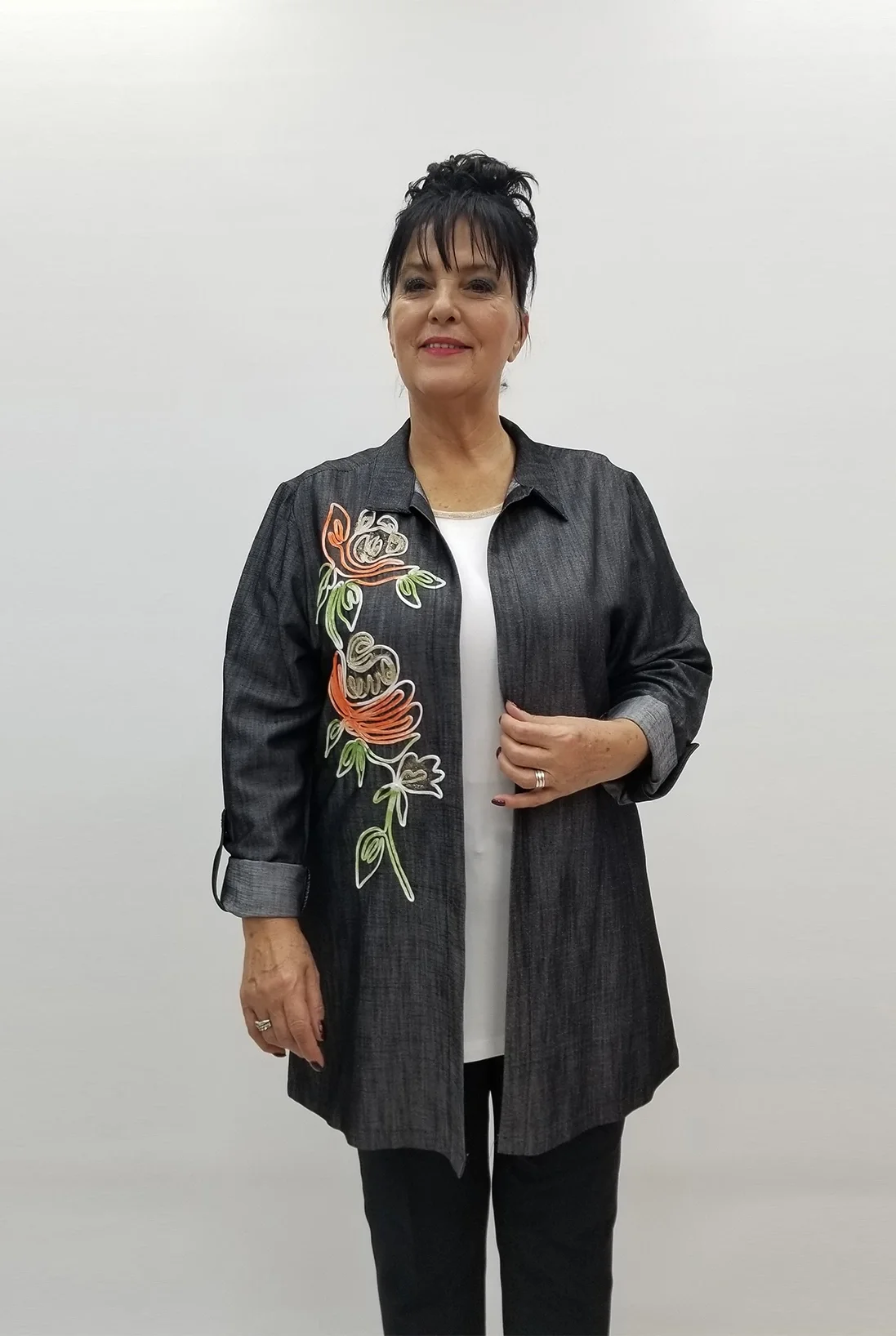 Miraggio Büyük Beden Takım 99161 ANTRASİT