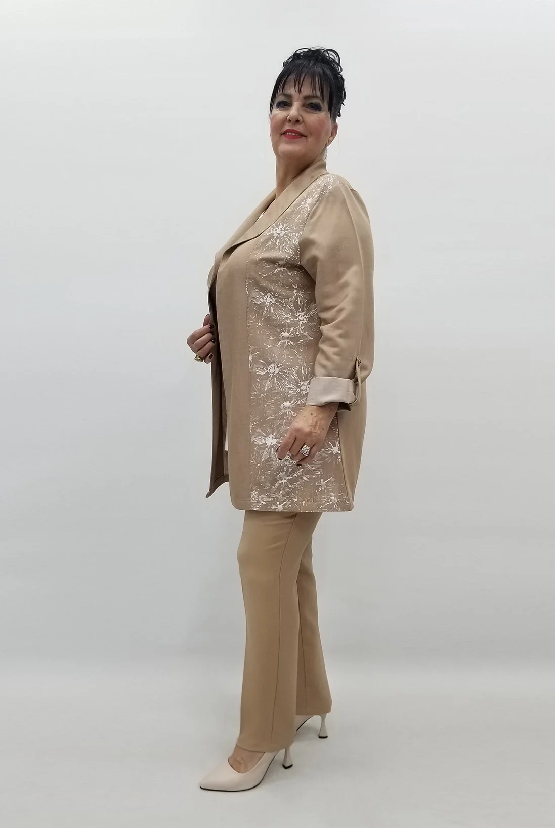 Miraggio Büyük Beden Takım 99162 A-KAHVE