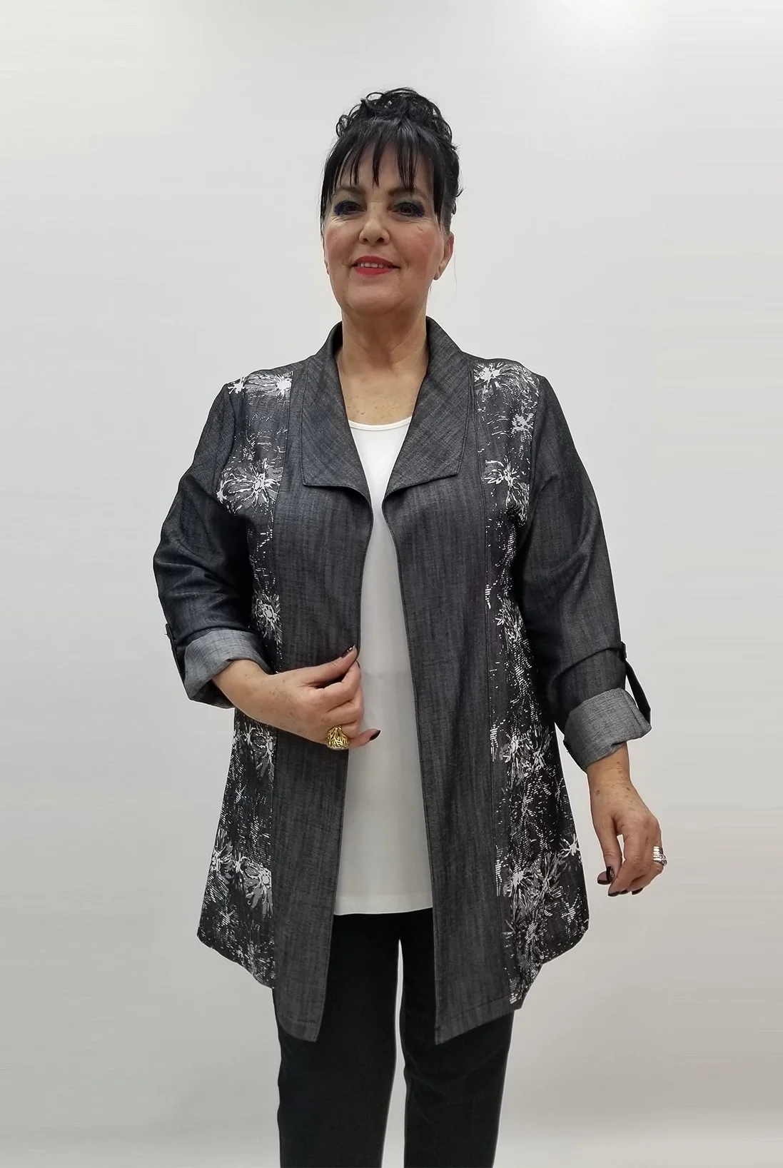 Miraggio Büyük Beden Takım 99162 ANTRASİT