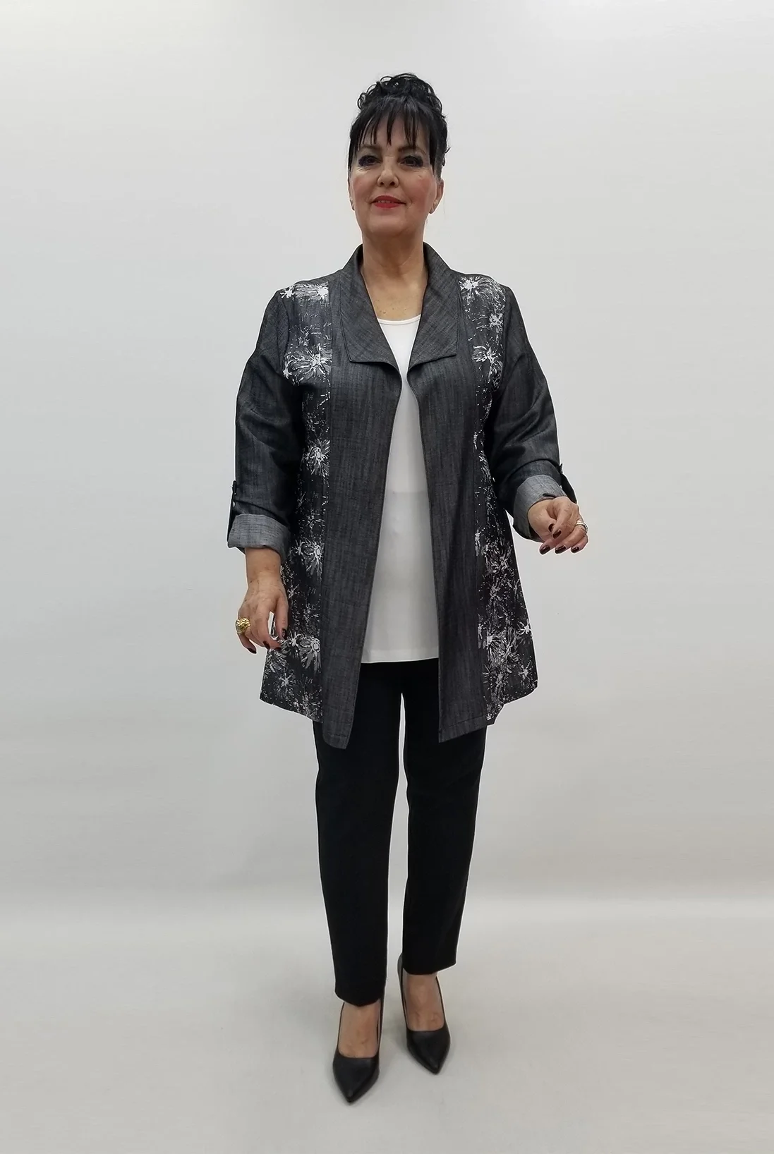 Miraggio Büyük Beden Takım 99162 ANTRASİT