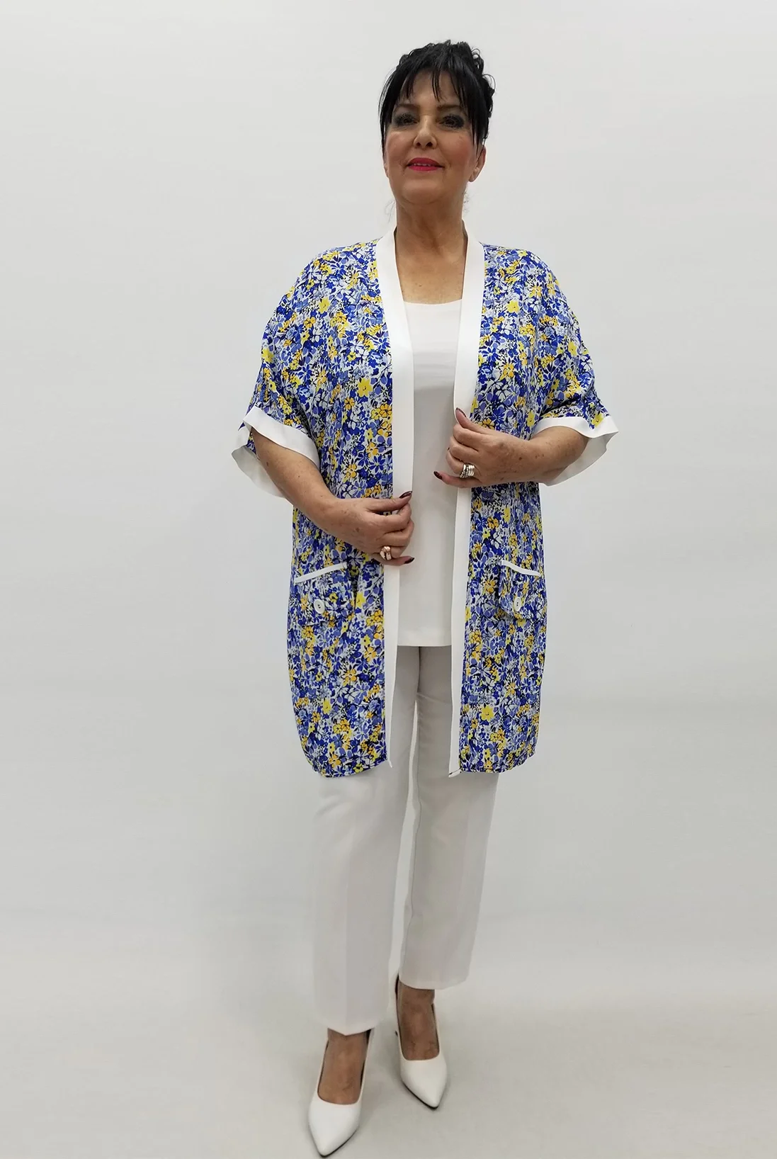 Miraggio Büyük Beden Takım 99177 MAVİ