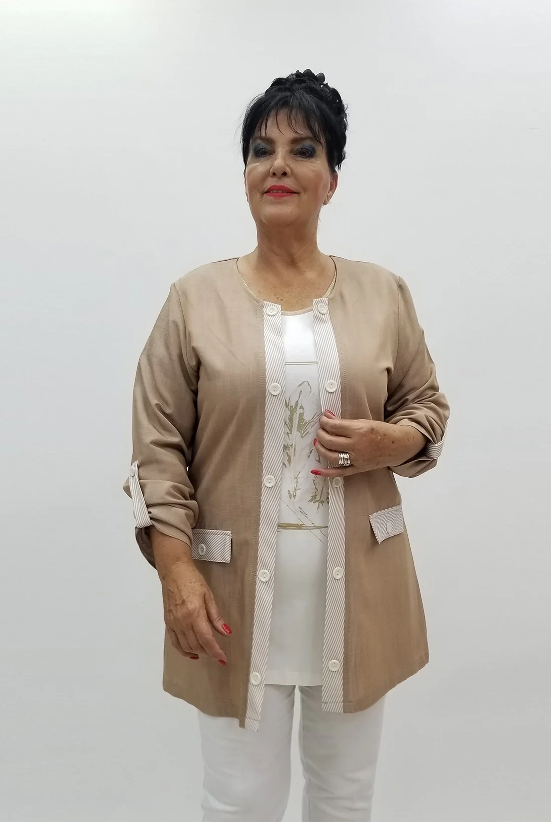 Miraggio Büyük Beden Takım 99212 A-KAHVE