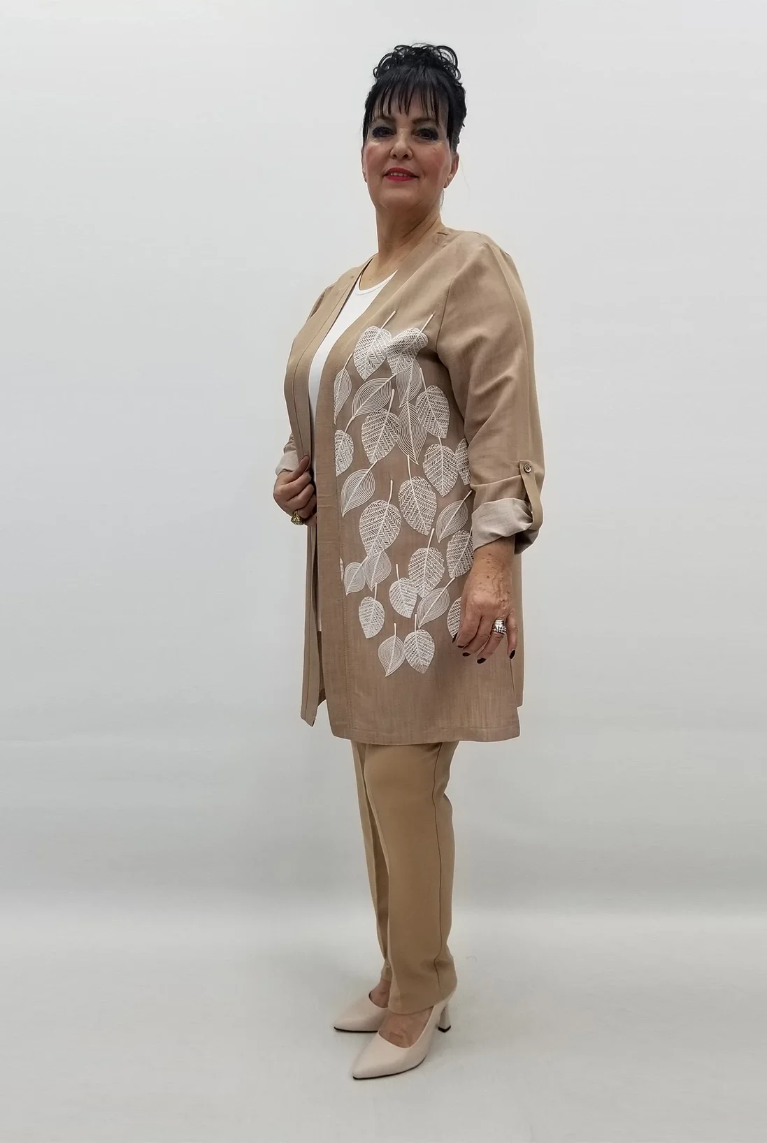 Miraggio Büyük Beden Takım 99237 A-KAHVE