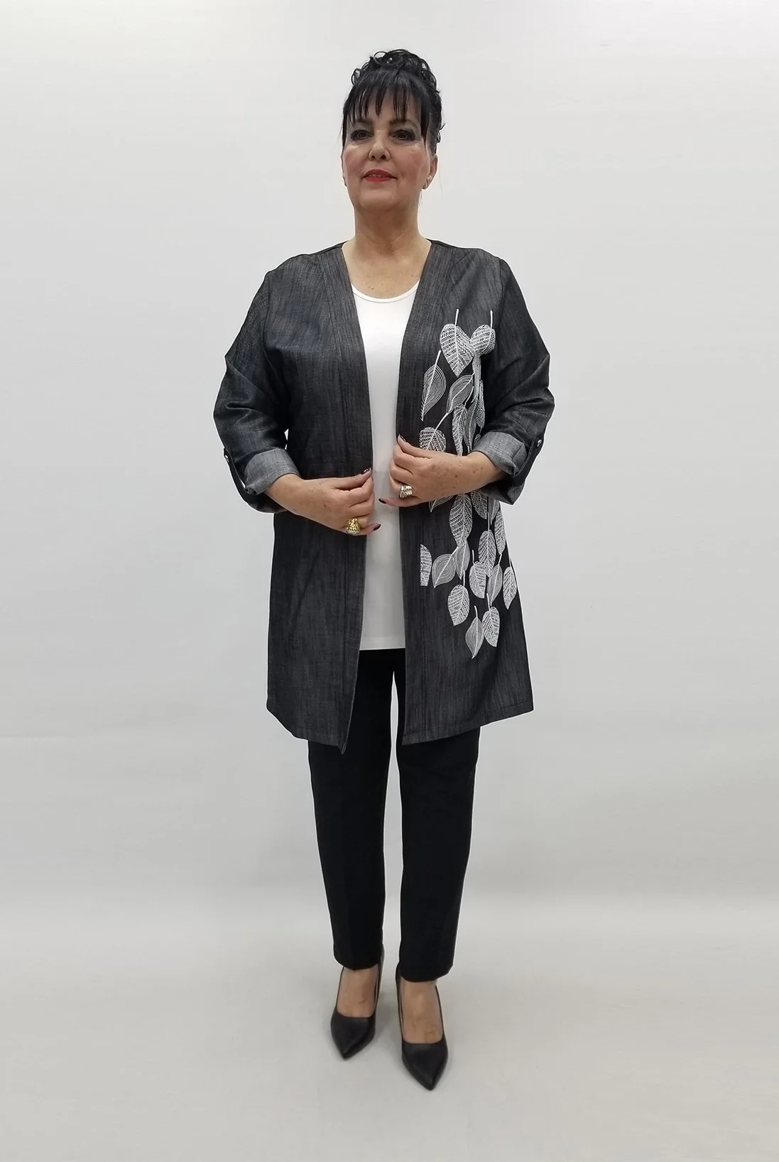 Miraggio Büyük Beden Takım 99237 ANTRASİT