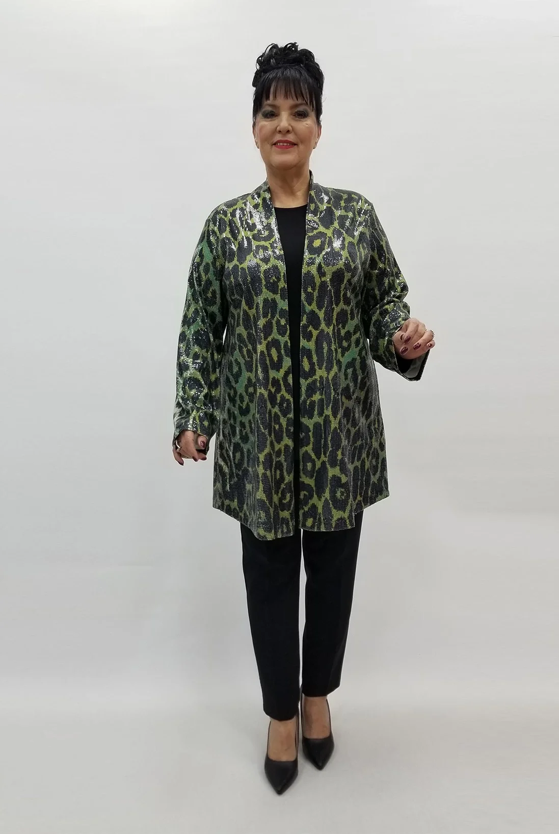 Miraggio Büyük Beden Takım 99341 YEŞİL